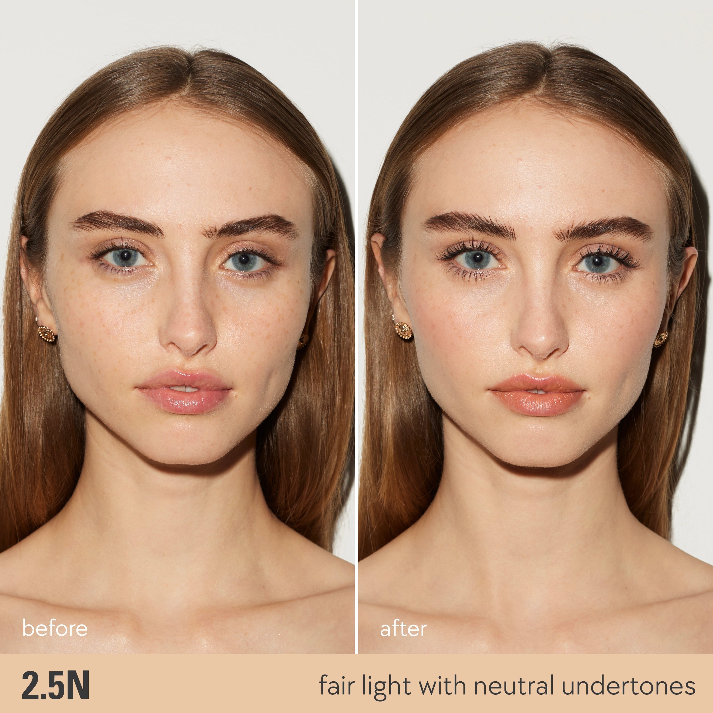 Long-Lasting Power Plush Foundation - Full Coverage, Matte Finish for All-Day Wear - Perfect for Daily Makeup, Special Events & Photo Shoots