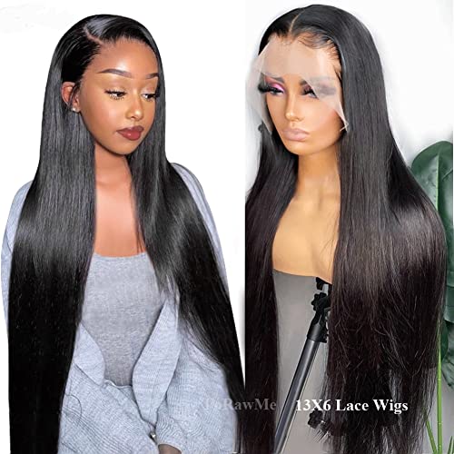 Straight 13X6 Transparent Lace Front Wigs