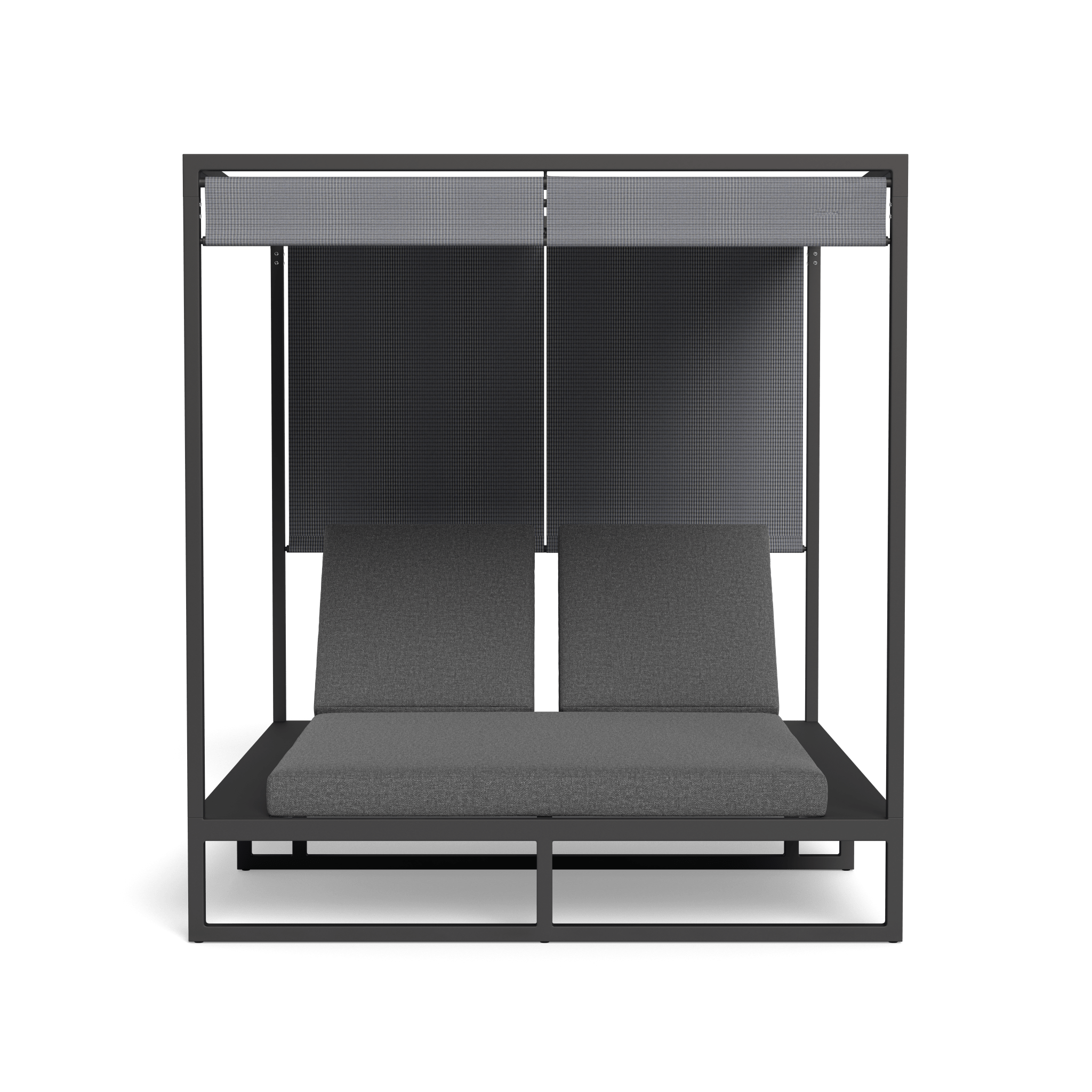 Hayman Aluminum Curtain Cabana - Lightweight Outdoor Sunshade for Patio, Poolside, and Beach - Perfect for Relaxation and Shade