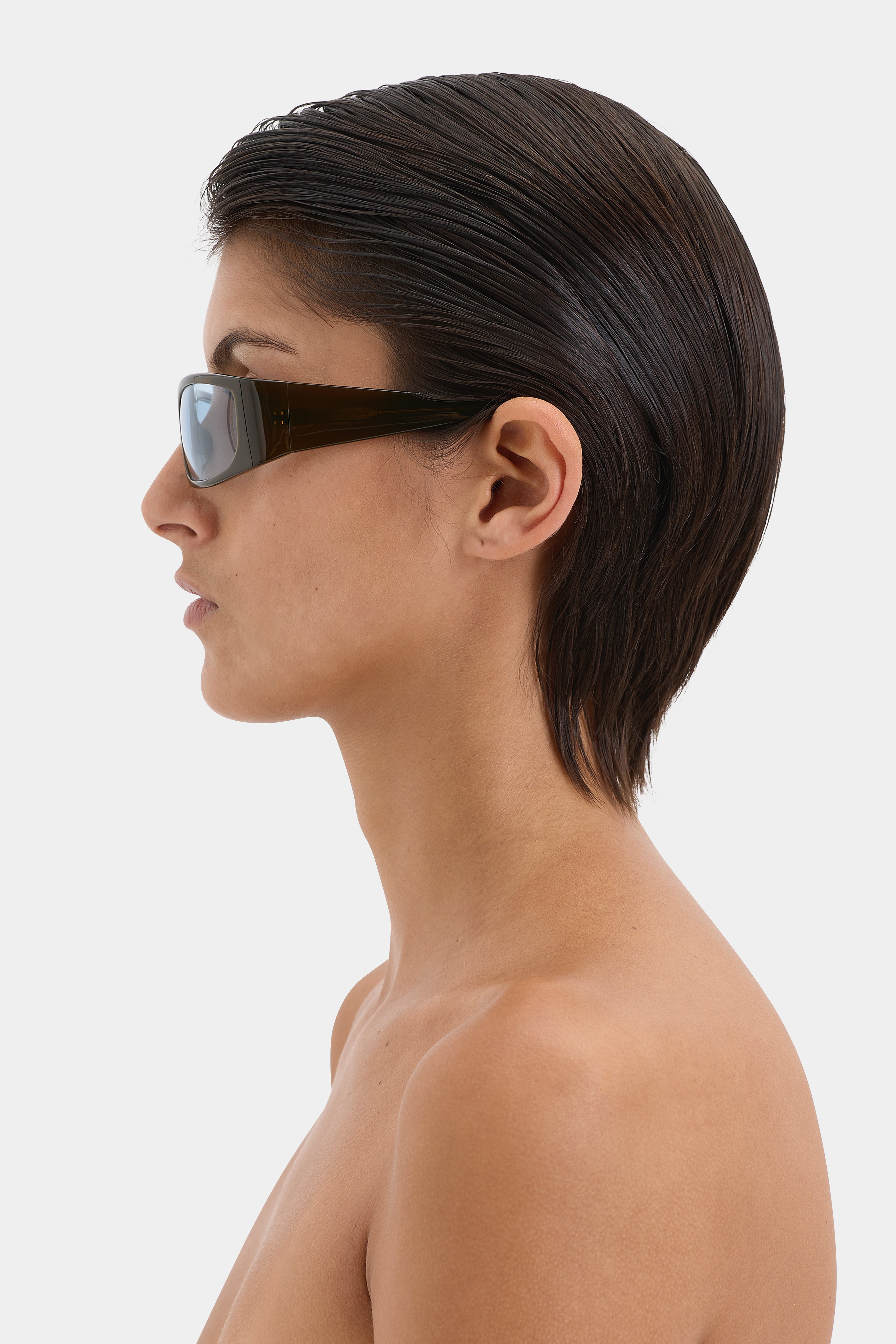 Speed Sunglasses for Men & Women - Polarized UV Protection - Olive Green - Perfect for Running, Cycling & Outdoor Sports