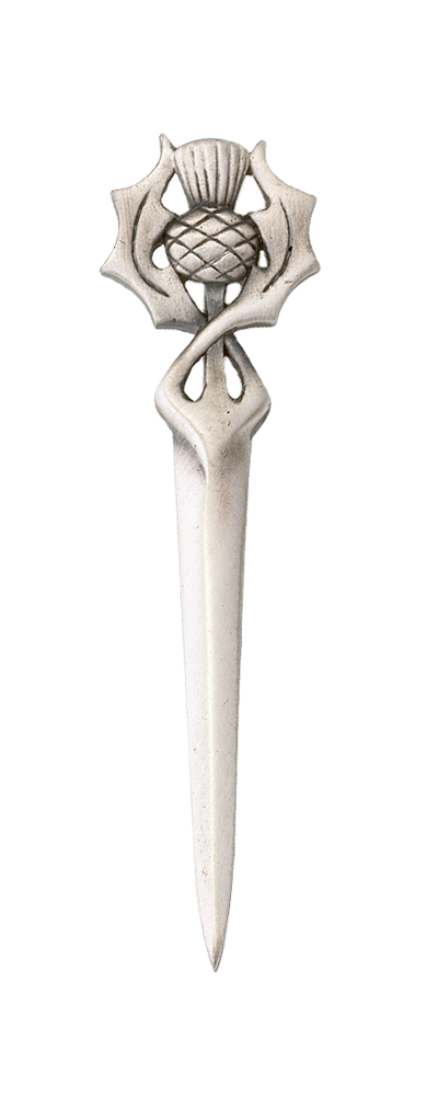 Thistle Kilt Pin KP11 - Traditional Scottish Kilt Accessory for Men & Women | Perfect for Highland Dances, Weddings & Celtic Events