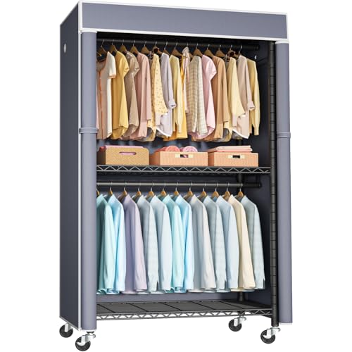 Black Rack With Grey Cover