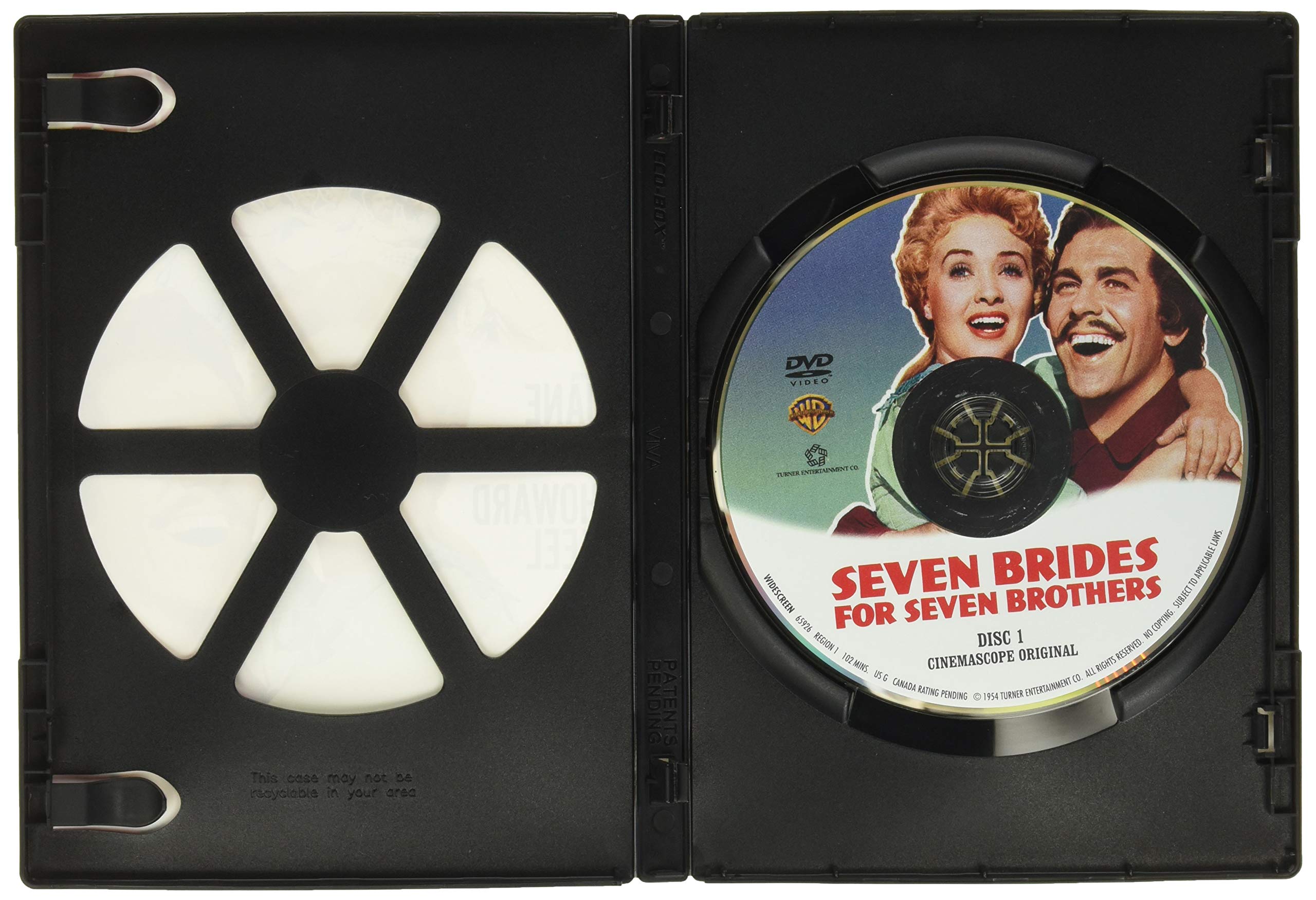 Seven Brides for Seven Brothers (1954) - Classic Musical Romance DVD - Perfect for Movie Nights & Vintage Film Collections
