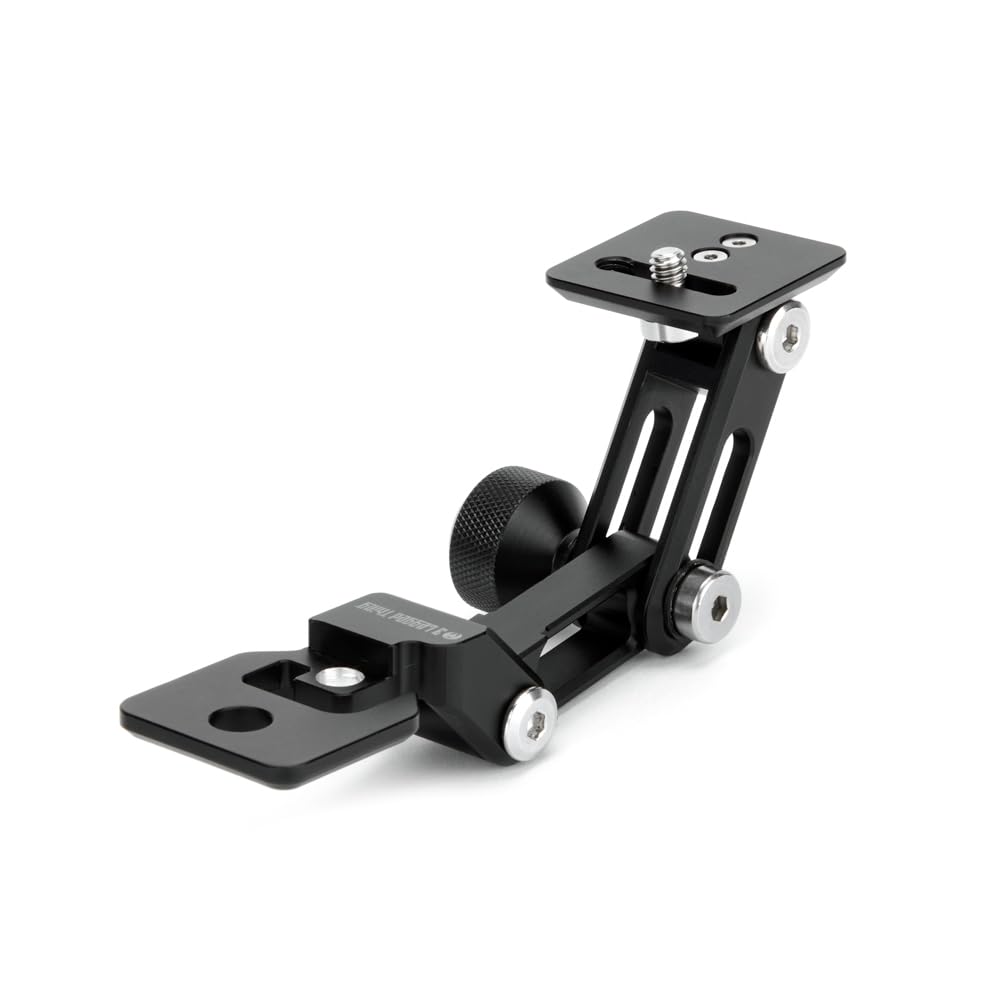3 Legged Thing Thingy Camera Support Accessory for Ultra Plates - Matte Black (Darkness) | Tripod Mount for DSLR, Mirrorless & Video Cameras | Perfect for Travel, Vlogging & Studio Photography