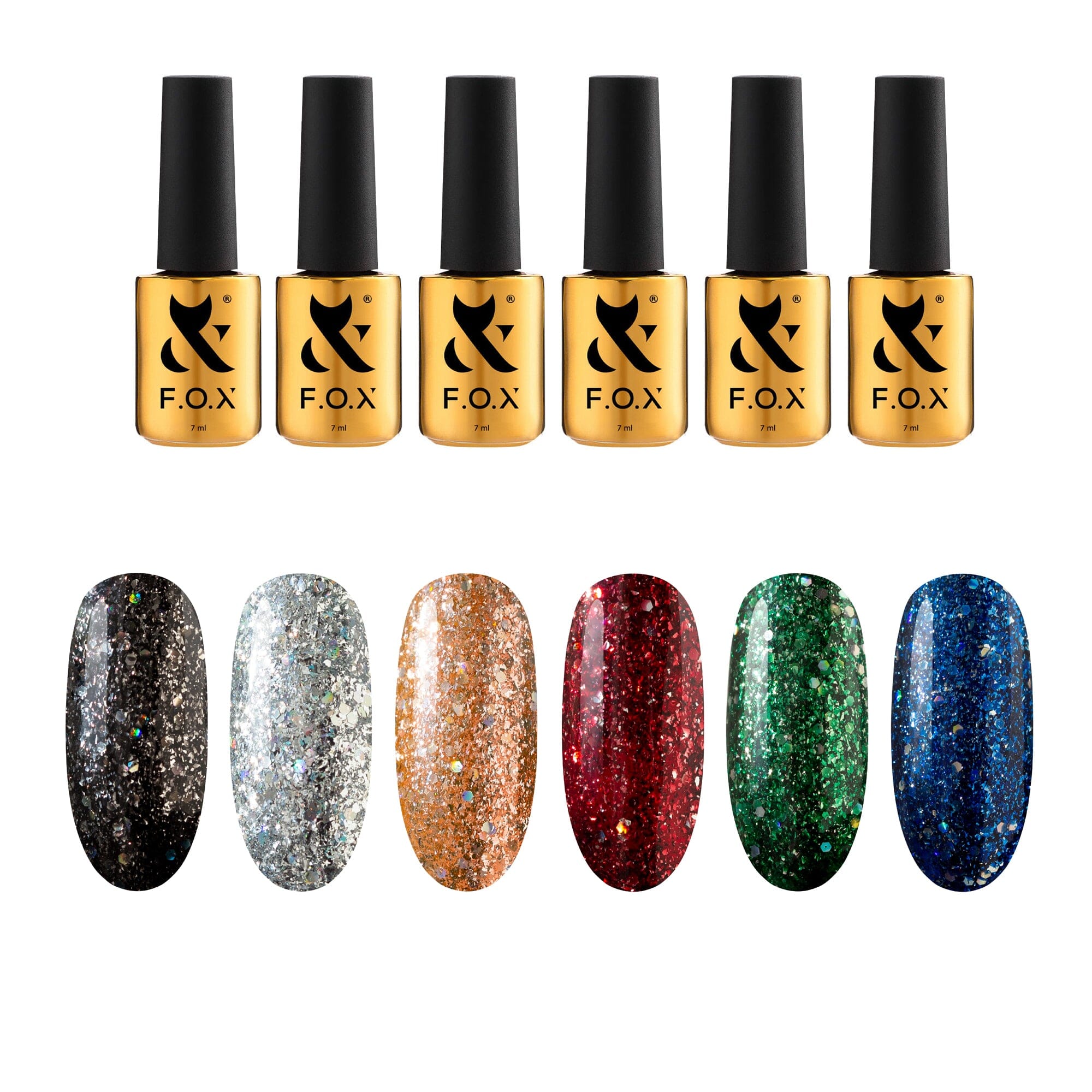 F.O.X Radiance 6-Piece Set - Premium Home Decor Collection for Living Room, Bedroom & Dining Room