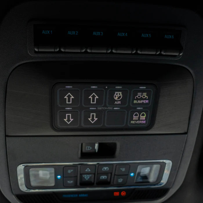 2021-2024 Ford Raptor Complete Switch Pros Kit - Sunglass Conversion Keypad Mount for Off-Road & Adventure Driving