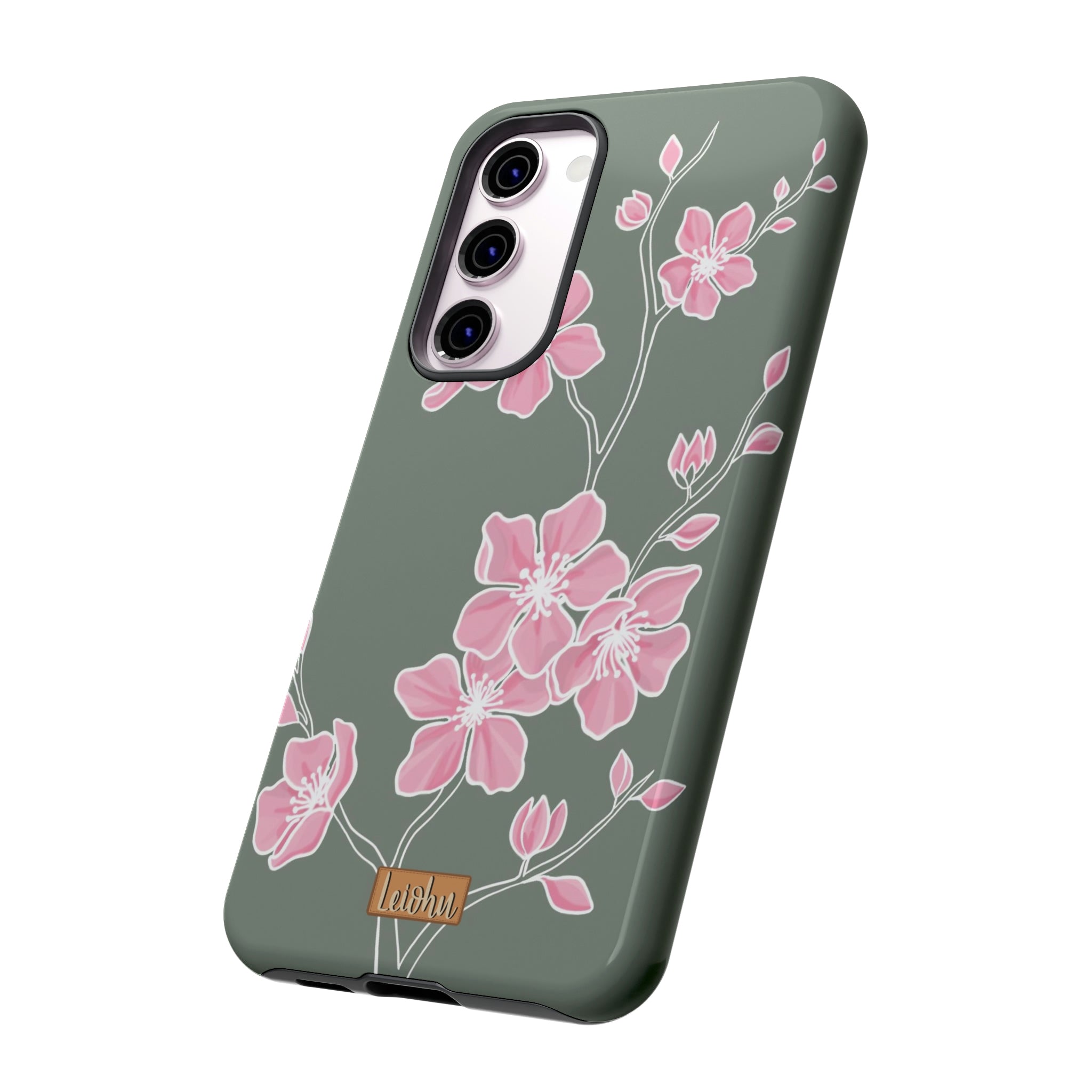 Samsung Galaxy Phone Case with Cherry Blossom Design - Slim Protective Cover for Samsung Galaxy S23/S22/S21 - Perfect for Spring Outfits & Everyday Use