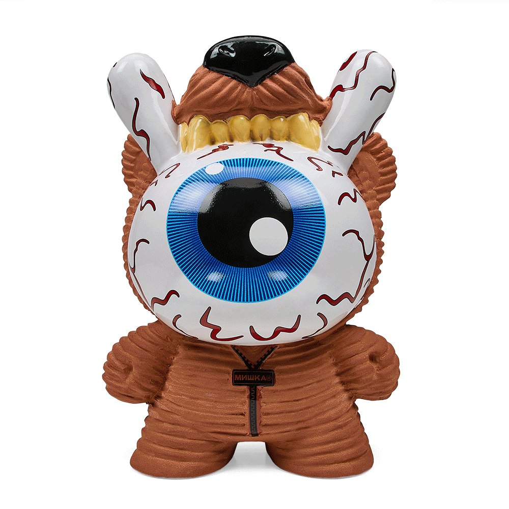 Keep Watch 8 Chia Dunny by Mishka - Bloodshot Edition | Limited Edition Designer Art Toy for Collectors & Street Art Enthusiasts | Perfect for Home Display, Office Decor & Gift Giving