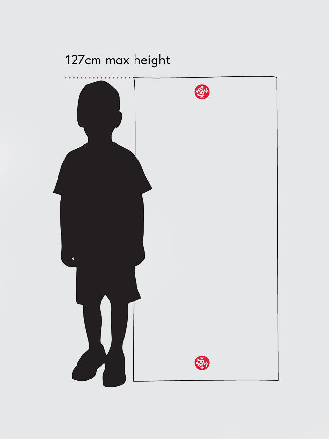 Manduka PRO Kids Standard Yoga Mat 2.5mm - Non-Slip Eco-Friendly Yoga Mat for Children - Perfect for Home, School & Kids Yoga Classes