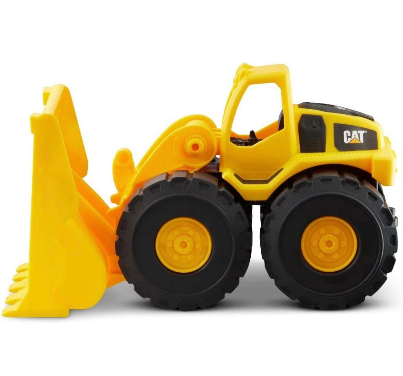 CAT Tough Rigs Wheel Loader Toy - Heavy Duty Construction Vehicle for Kids, 1:16 Scale Die-Cast Model with Realistic Features - Perfect for Playtime, Collecting & Construction-Themed Birthday Gifts