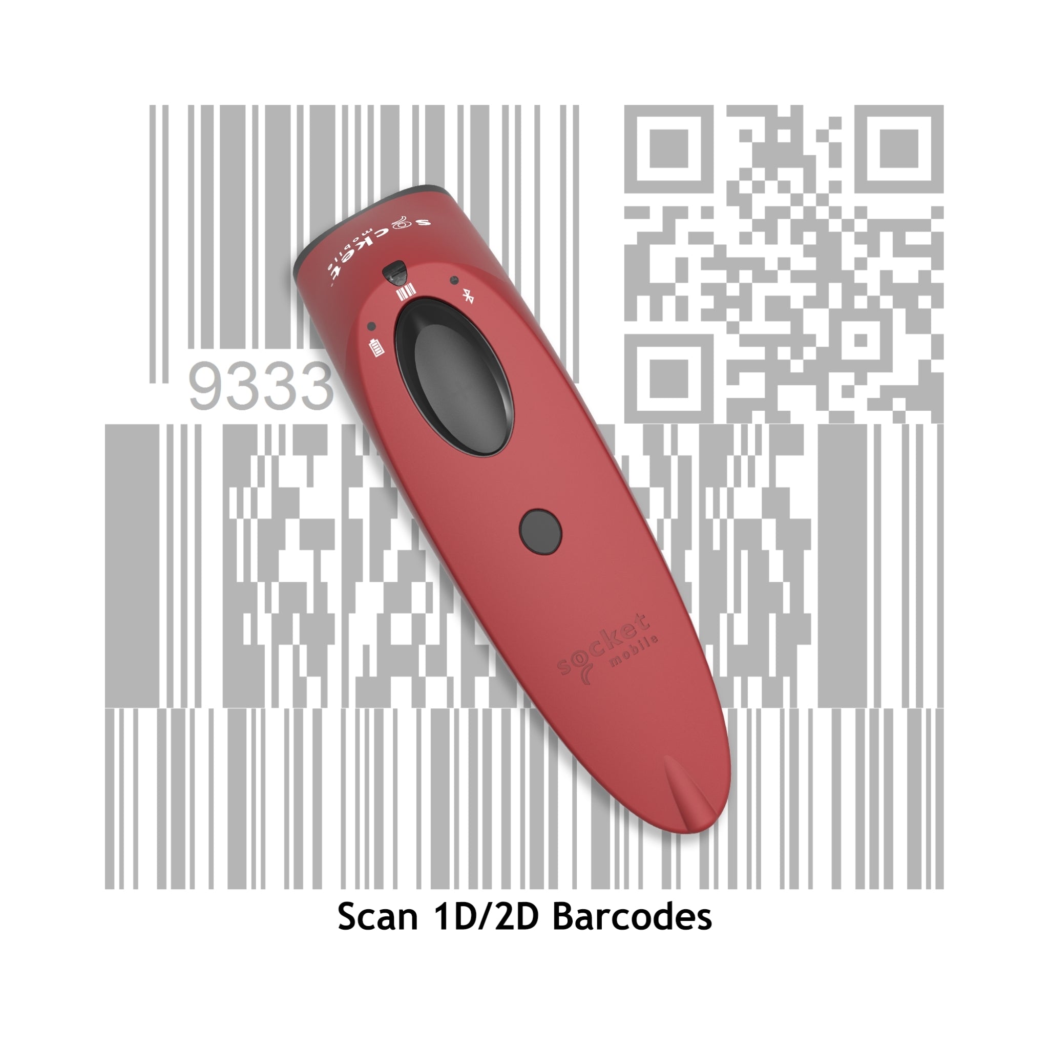 Socket Mobile SocketScan S740 - Wireless Handheld 1D/2D Barcode Scanner with Bluetooth - Perfect for Retail, Warehouse & Inventory Management