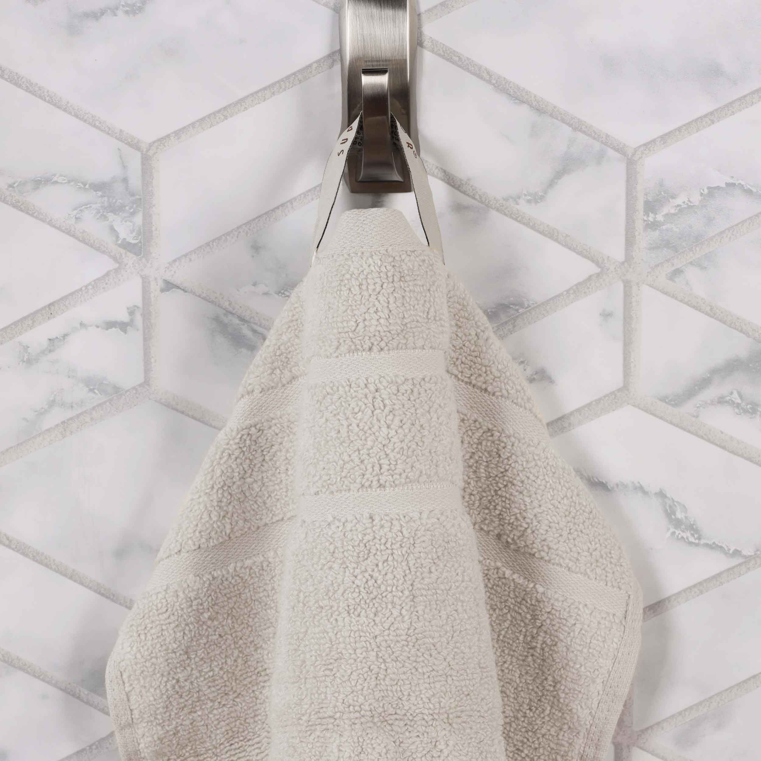 Premium Zero Twist Cotton Waffle Bath Towels - Ultra Soft & Absorbent Honeycomb Weave - Set of 3 for Spa, Bathroom & Beach Use