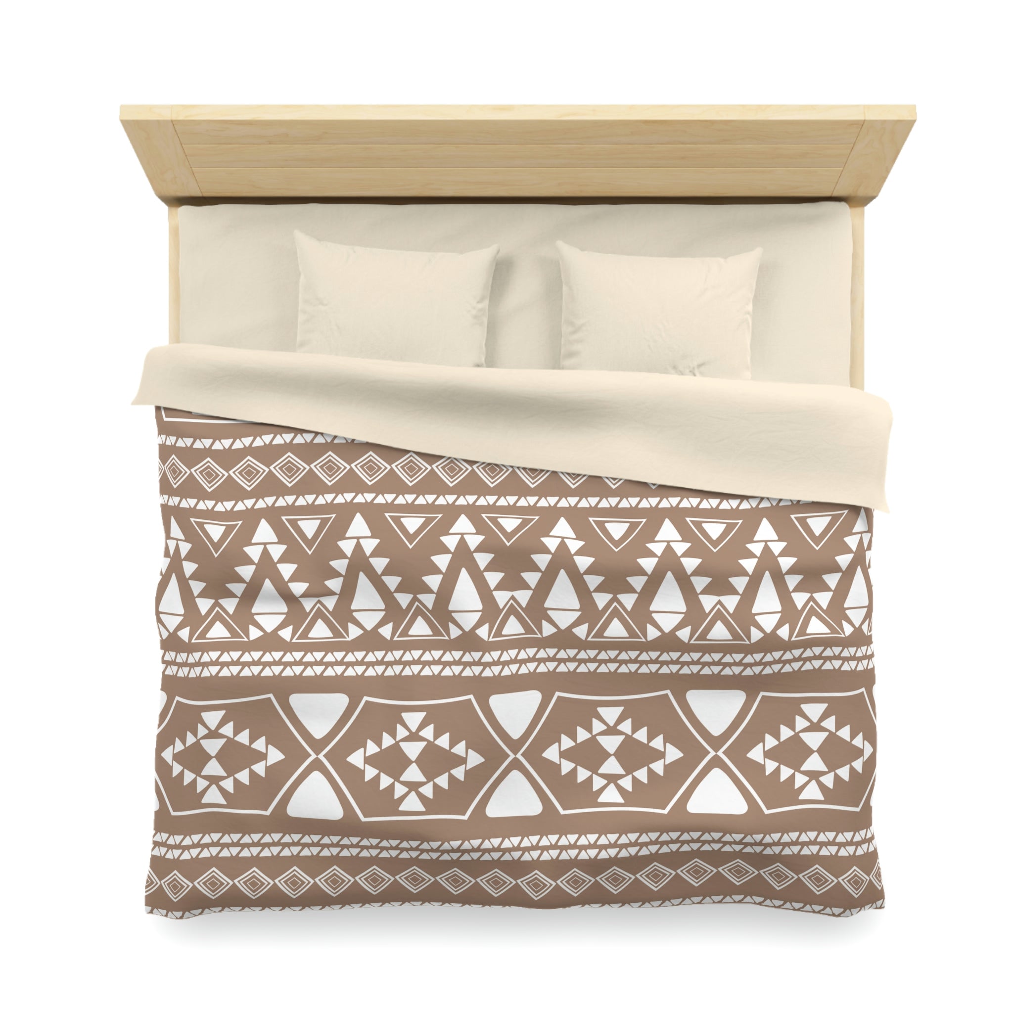 Southwestern Desert Sand Duvet Cover - Soft Microfiber Polyester Comforter Cover Set for Bedroom - Perfect for Boho & Western Style Home Decor