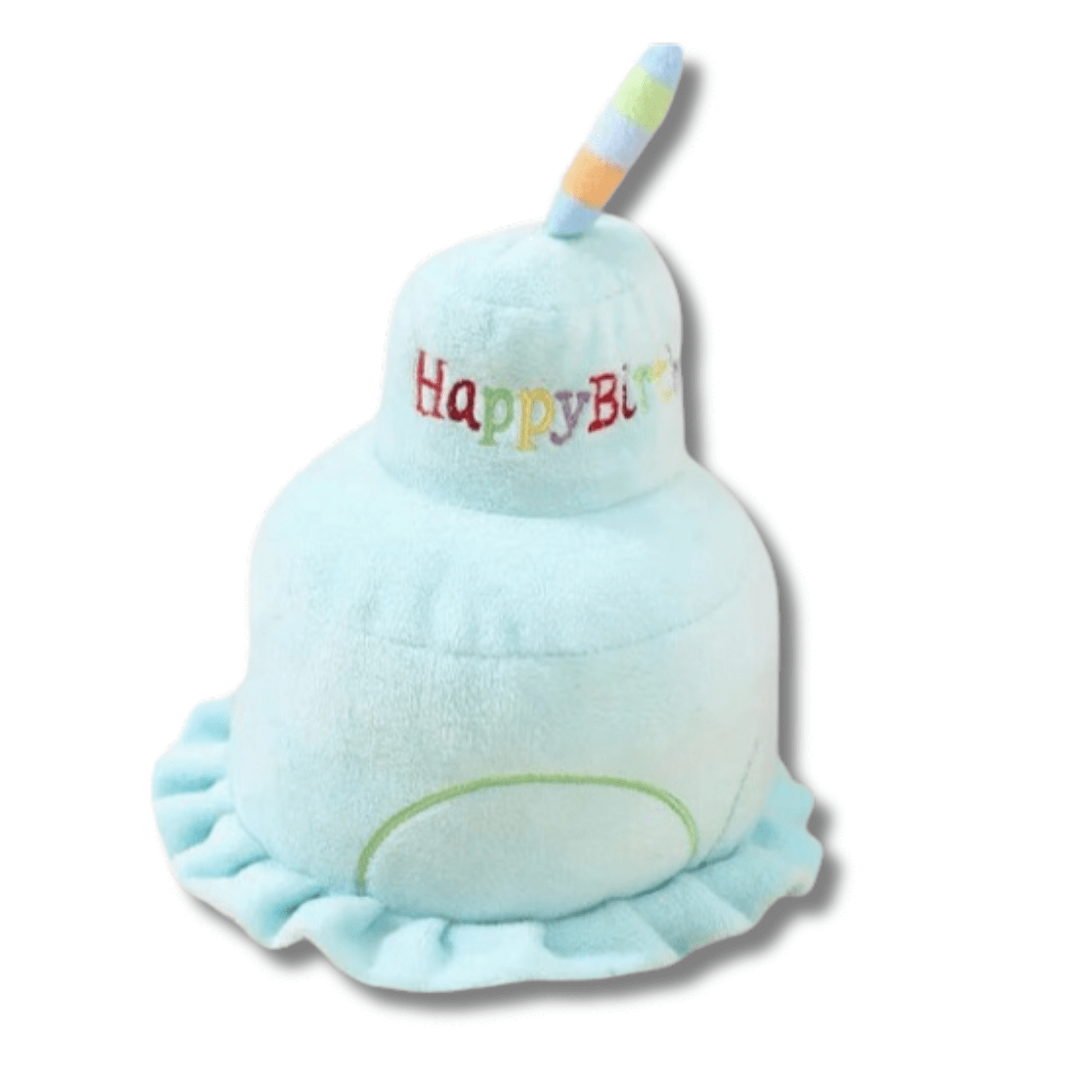 Happy Birthday Plush Dog Toy - Cute & Soft Stuffed Animal Gift for Dog Lovers - Perfect for Birthday Parties & Pet Celebrations