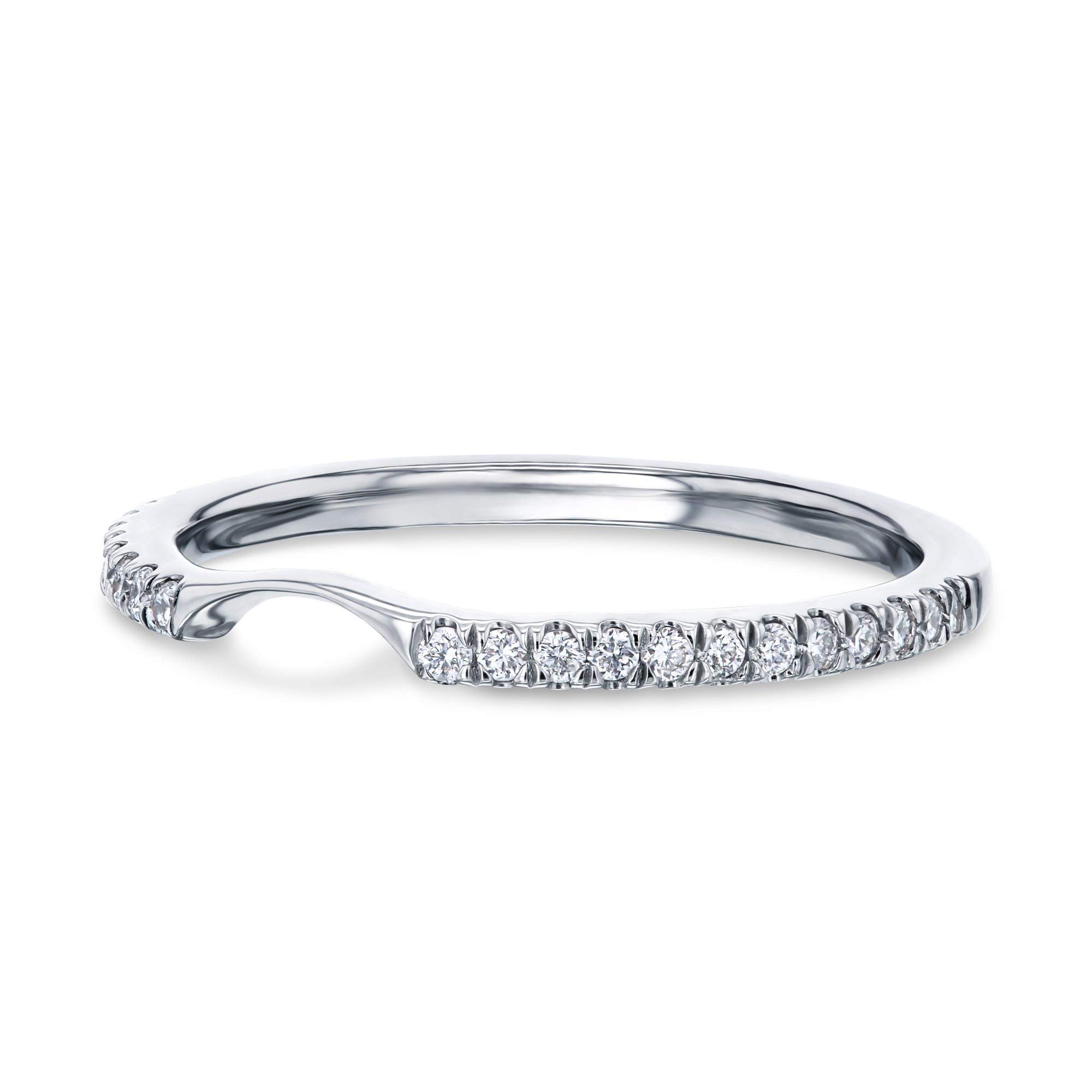Kobelli 61766 Lab Grown Diamond Wedding Band Ring for Women - Eco-Friendly & Conflict-Free Diamond Jewelry for Engagement, Anniversary & Special Occasions