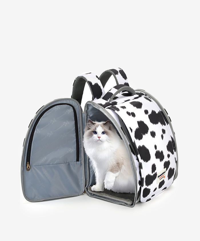 Montana West 2-Sided Mesh Pet Carrier Backpack for Dogs & Cats - Lightweight & Breathable Travel Carrier for Hiking, Airplane, and Outdoor Adventures