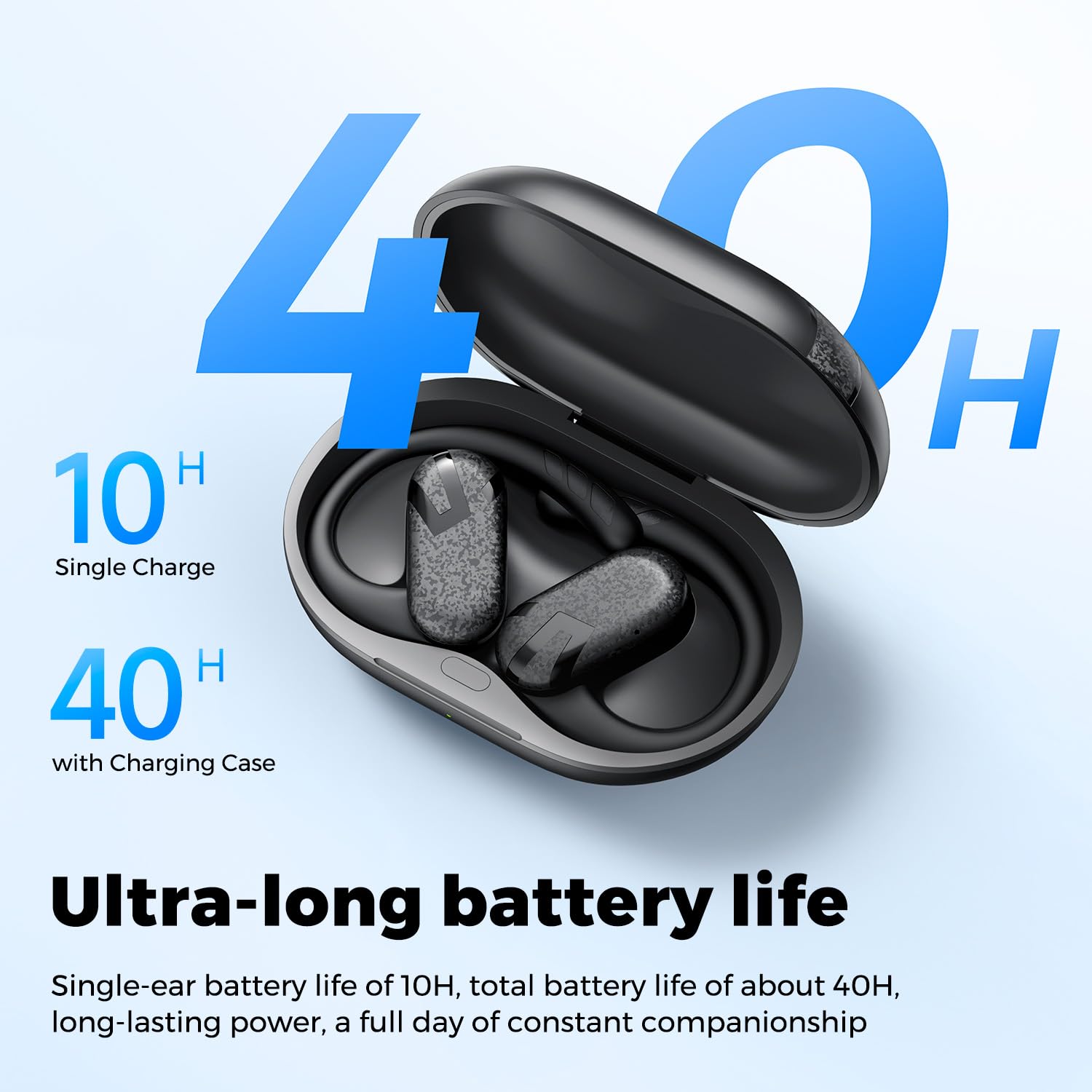 SoundPEATS PearlClip Pro & Breezy Wireless Earbuds with Bluetooth 5.3, IPX5 Waterproof, 30H Playtime - Perfect for Running, Gym Workouts & Commuting