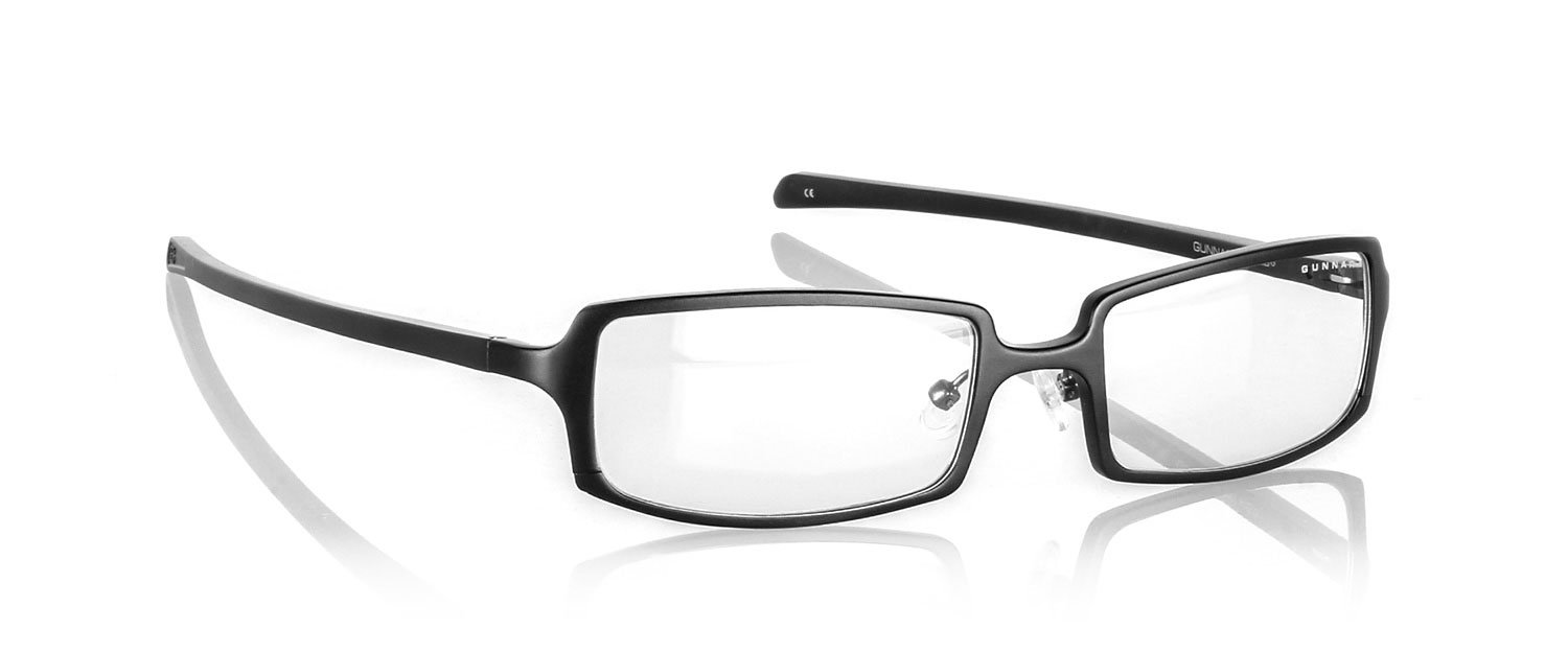 GUNNAR Optiks Anime Crystalline Gaming Glasses - Onyx Blue Light Blocking for Digital Eye Strain Relief | Perfect for Gamers & Computer Users