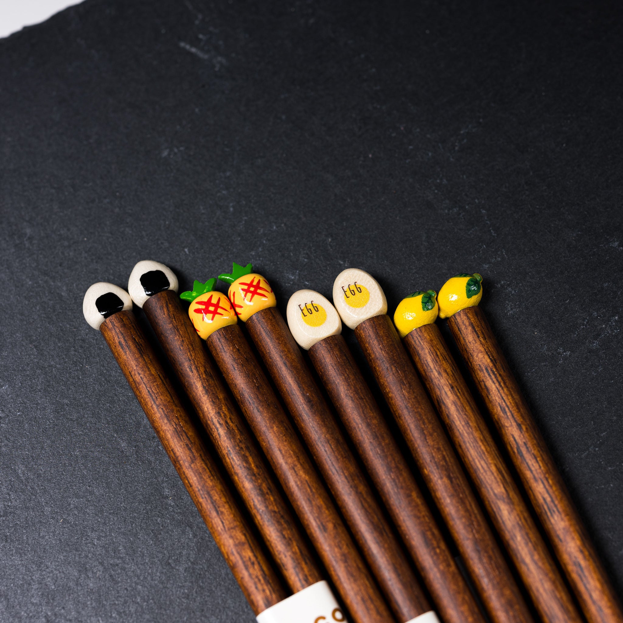 Handmade Wooden Chopsticks - Single Pair, 4 Styles - Perfect for Sushi, Ramen & Asian Cuisine Dining