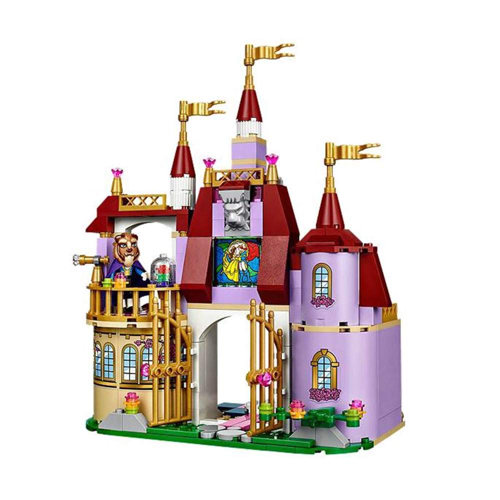 LEGO Disney Princess Belle's Enchanted Castle Building Set 41067 - Creative Toy for Kids, Disney Princess Fans & Collectors - Perfect for Birthday Gifts, Pretend Play & Display