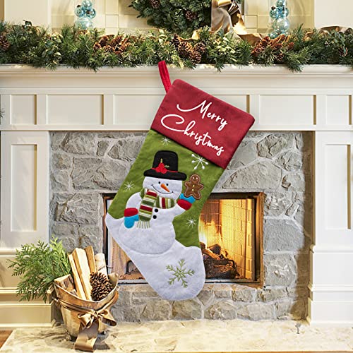 1 Snowman Stocking