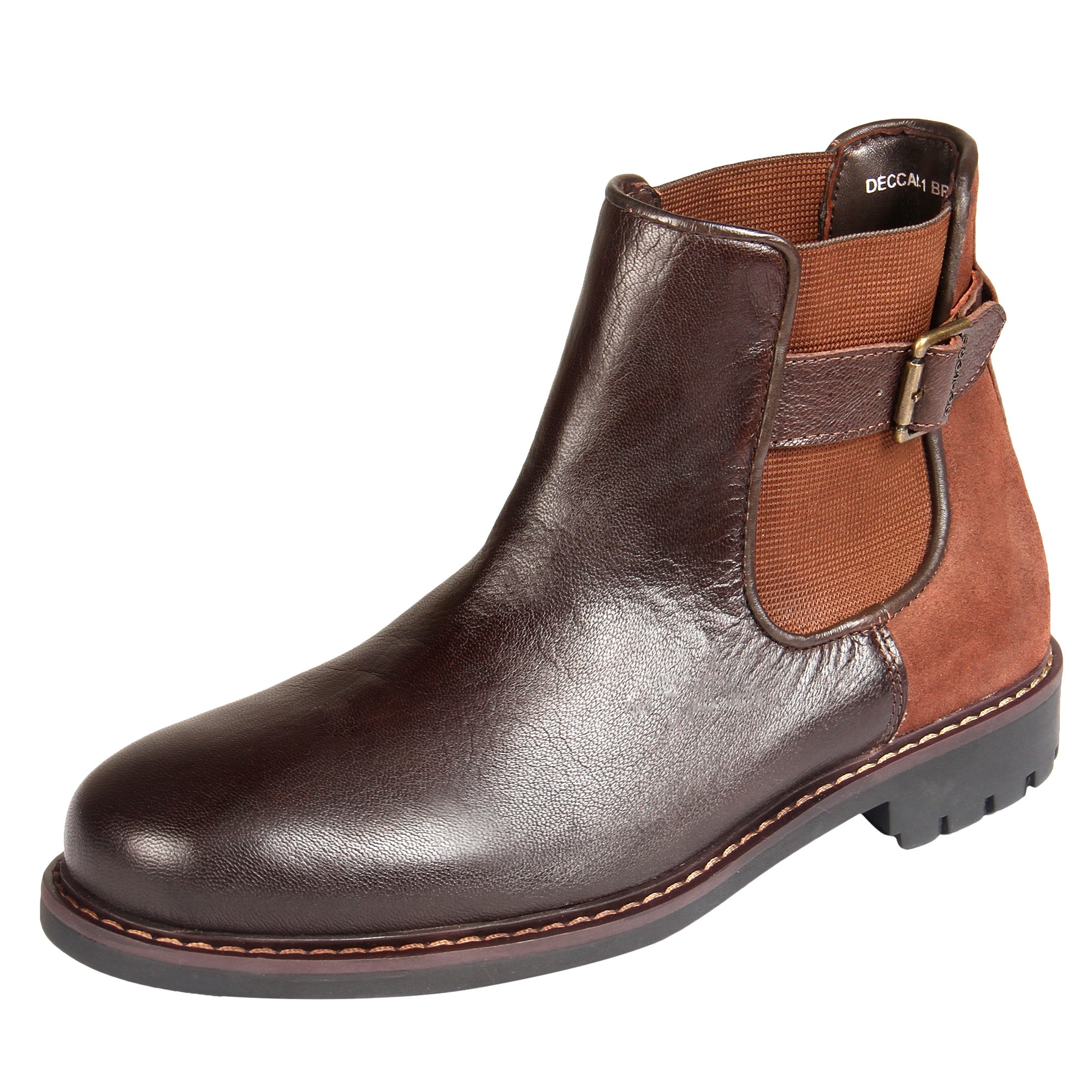 **LibertyZeno Men's Chelsea Ankle Boots - Genuine Leather Fashion Casual Dress Shoes for Work, Office & Everyday Wear**