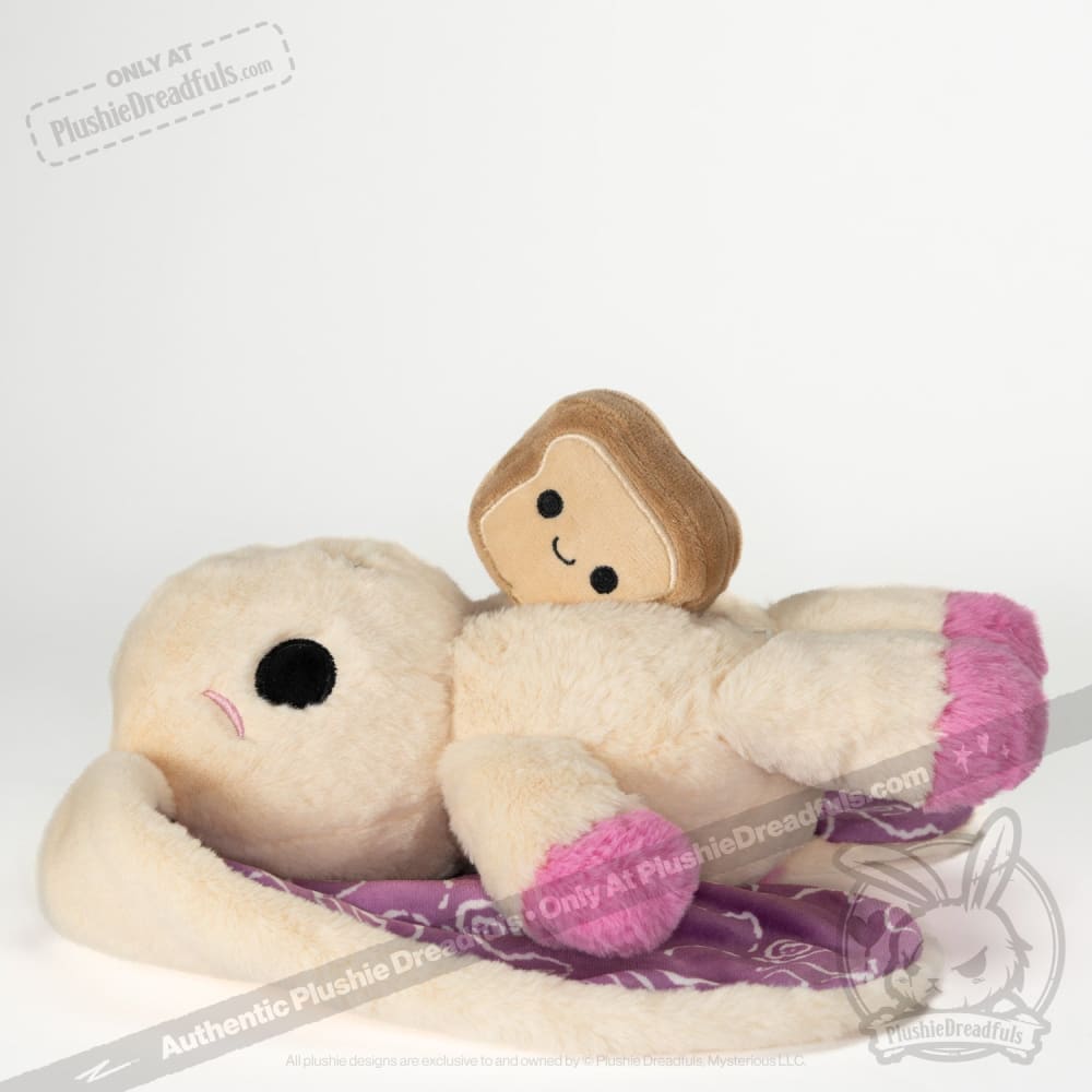 Plushie Dreadfuls ARFID Bunny - Soft Stuffed Animal Toy for Anxiety Relief, Comfort & Sensory Support | Perfect for Kids, Teens & Adults with ARFID | Cuddle Companion for Bedtime, Therapy & Emotional Support