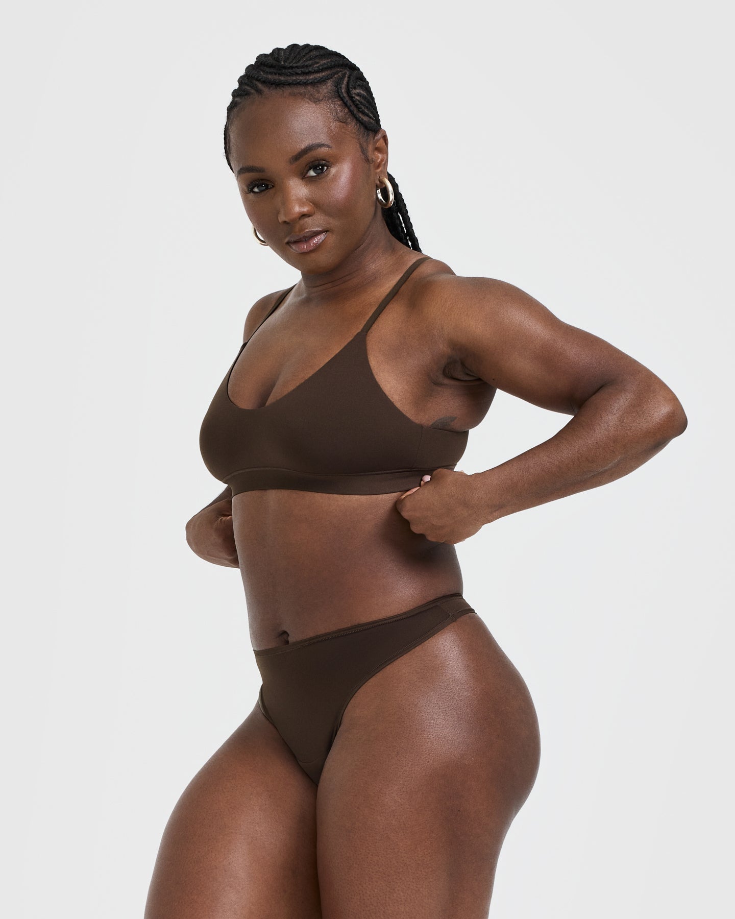Silhouette Bralette - Nude Lace Underwire Bra Size 5 | Comfortable Everyday Wear for Women | Perfect for Work, Date Night & Lounge