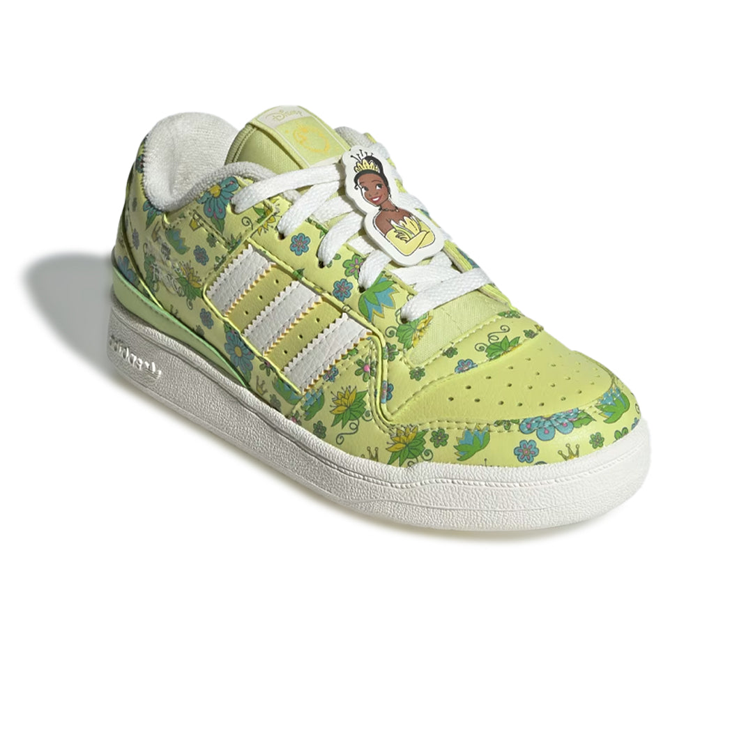 Adidas Kids' (Preschool) Disney Princess Forum Low Sneakers - IF7198 | Lightweight Comfort Shoes for Toddler Girls | Perfect for Playdates, Preschool & Birthday Parties
