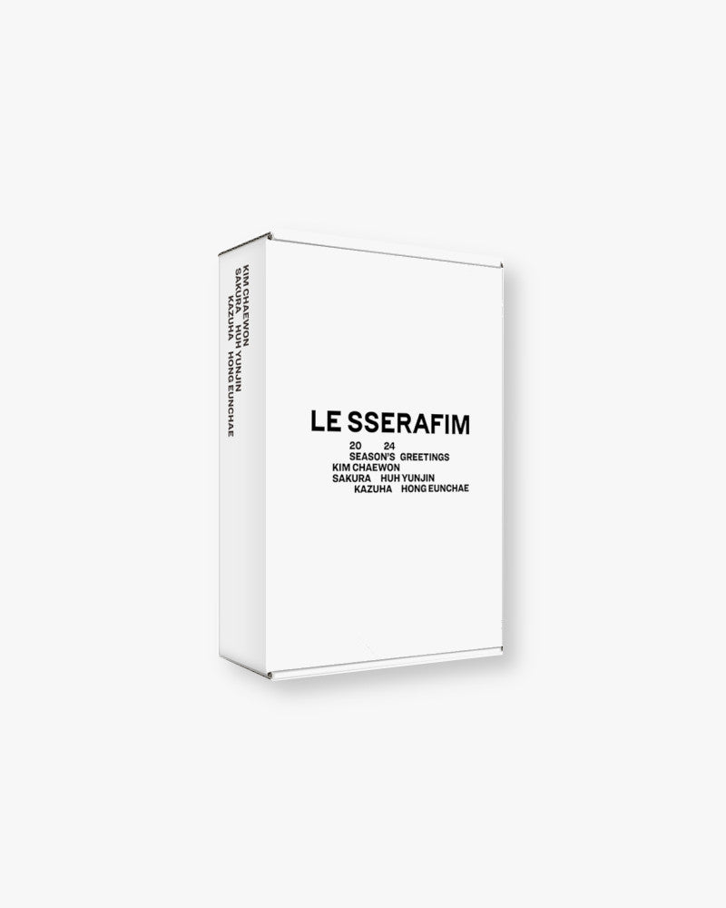 LE SSERAFIM 2024 Season's Greetings K-Pop Merchandise - Perfect for Fans, Collectors & Gift Giving | Official Album, Photobook & Exclusive Goodies