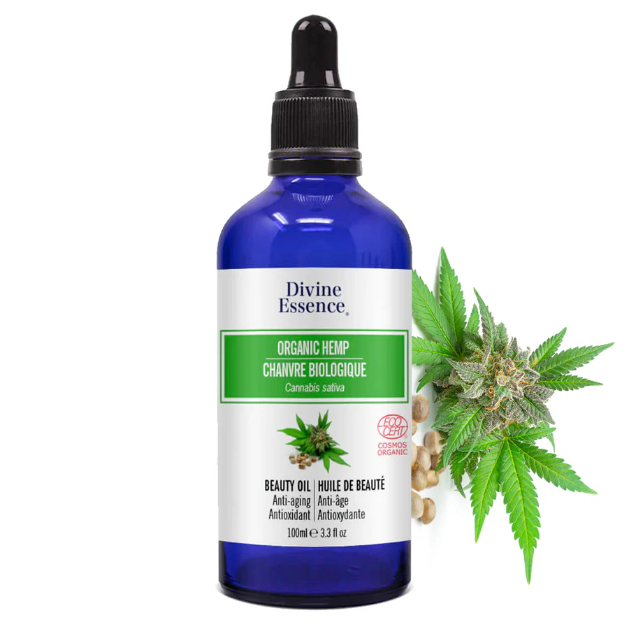 Organic Hemp Oil - Divine Essence for Stress Relief & Wellness | Natural Supplement for Relaxation, Sleep & Pain Relief | Perfect for Daily Wellness & Self-Care Routine