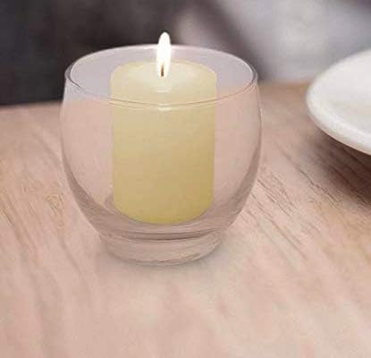 Premium Unscented Ivory Votive Candles - 15 Hour Burn Time, Bulk Pack of 288 for Home Decor, Weddings, Restaurants & Churches - Elegant Creamy White Candles for Romantic Ambiance, Religious Ceremonies & Special Events