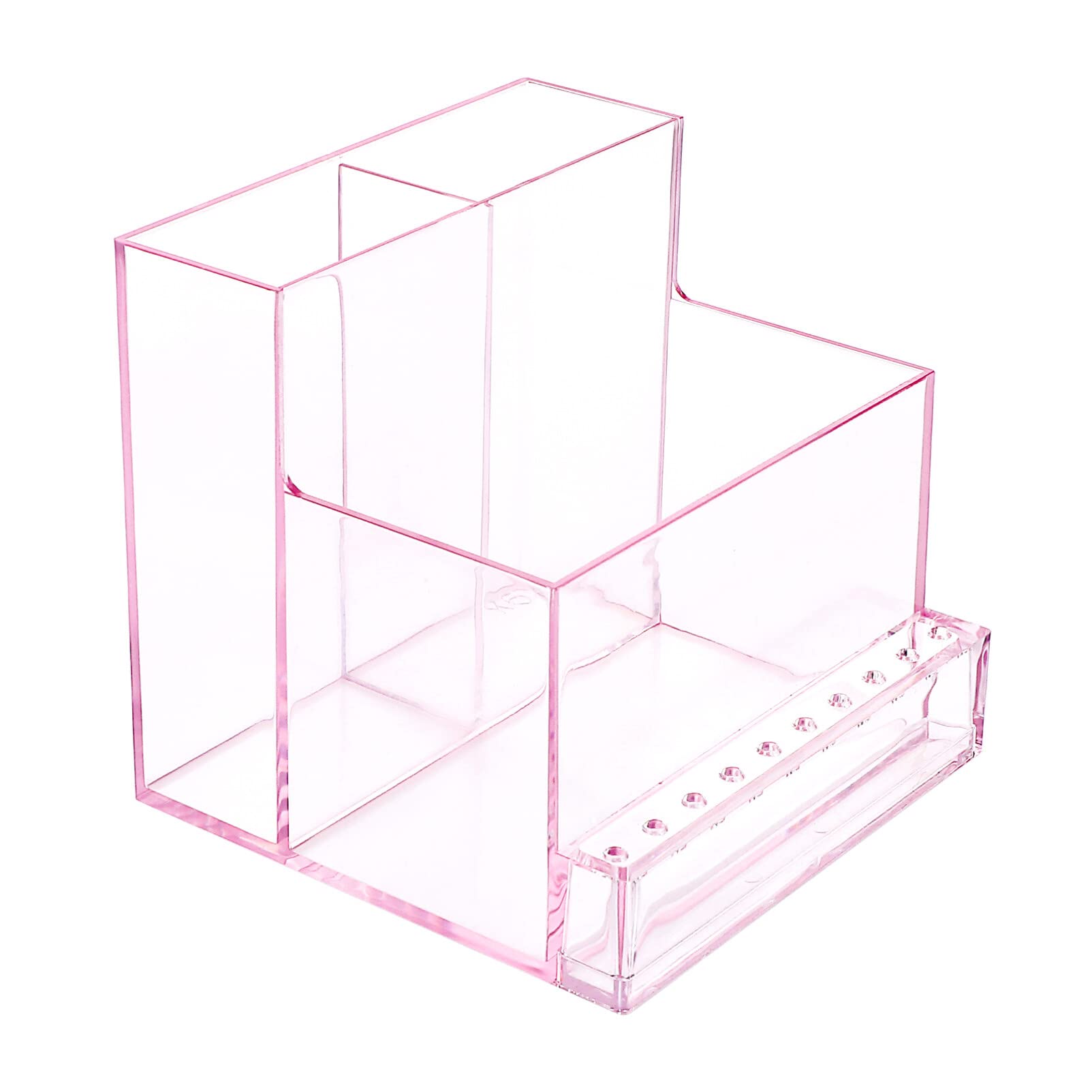 Beaupretty Nail Drill Bit Holder Box - Professional Nail Art Grinding & Polishing Drill Bit Storage Case - Manicure Tool Organizer for Salon & Home Use - Perfect for Nail Technicians & DIY Enthusiasts