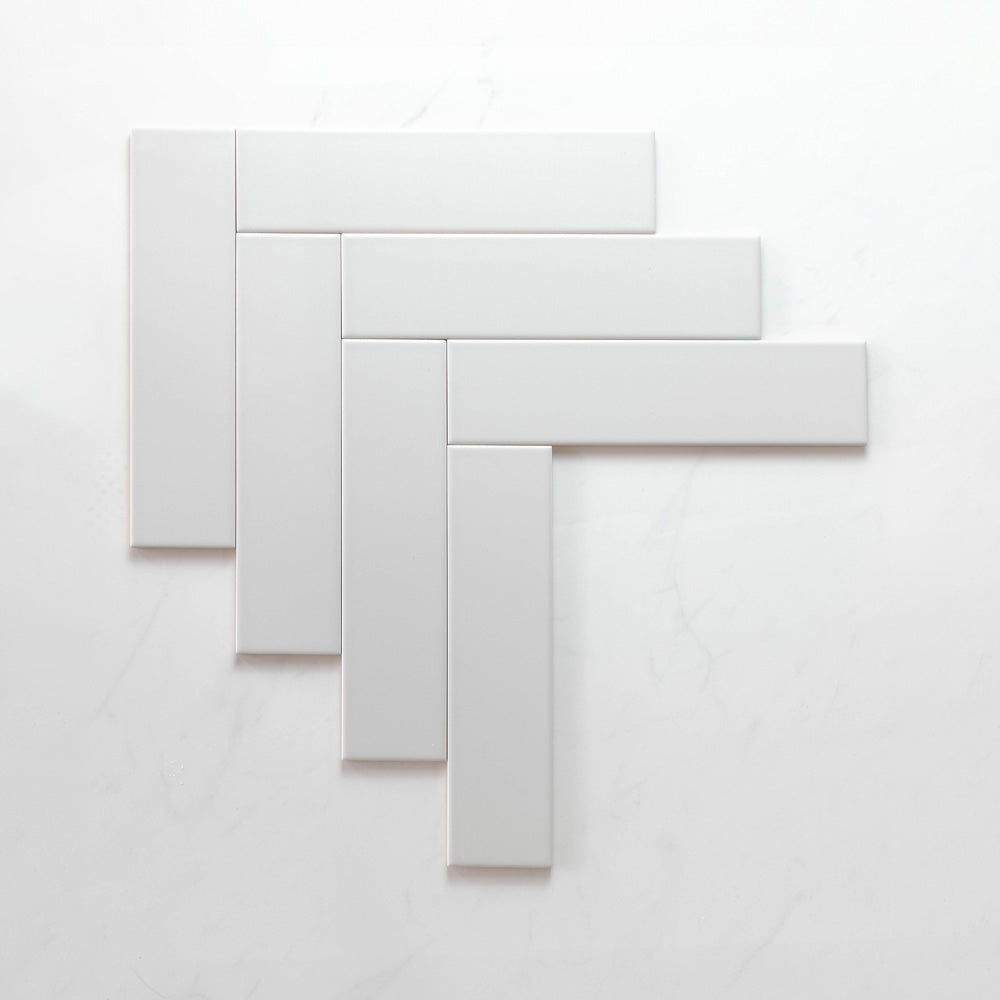Premium Cascade Light Grey 75x300mm Matte Unrectified Subway Tile - Perfect for Kitchen Backsplash, Bathroom Walls & Modern Interior Design