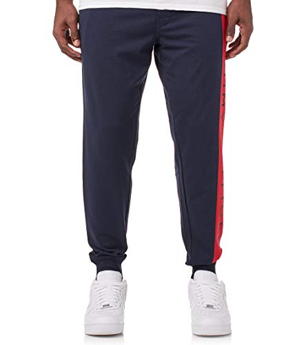 Dark Navy/Mahogany Stripe