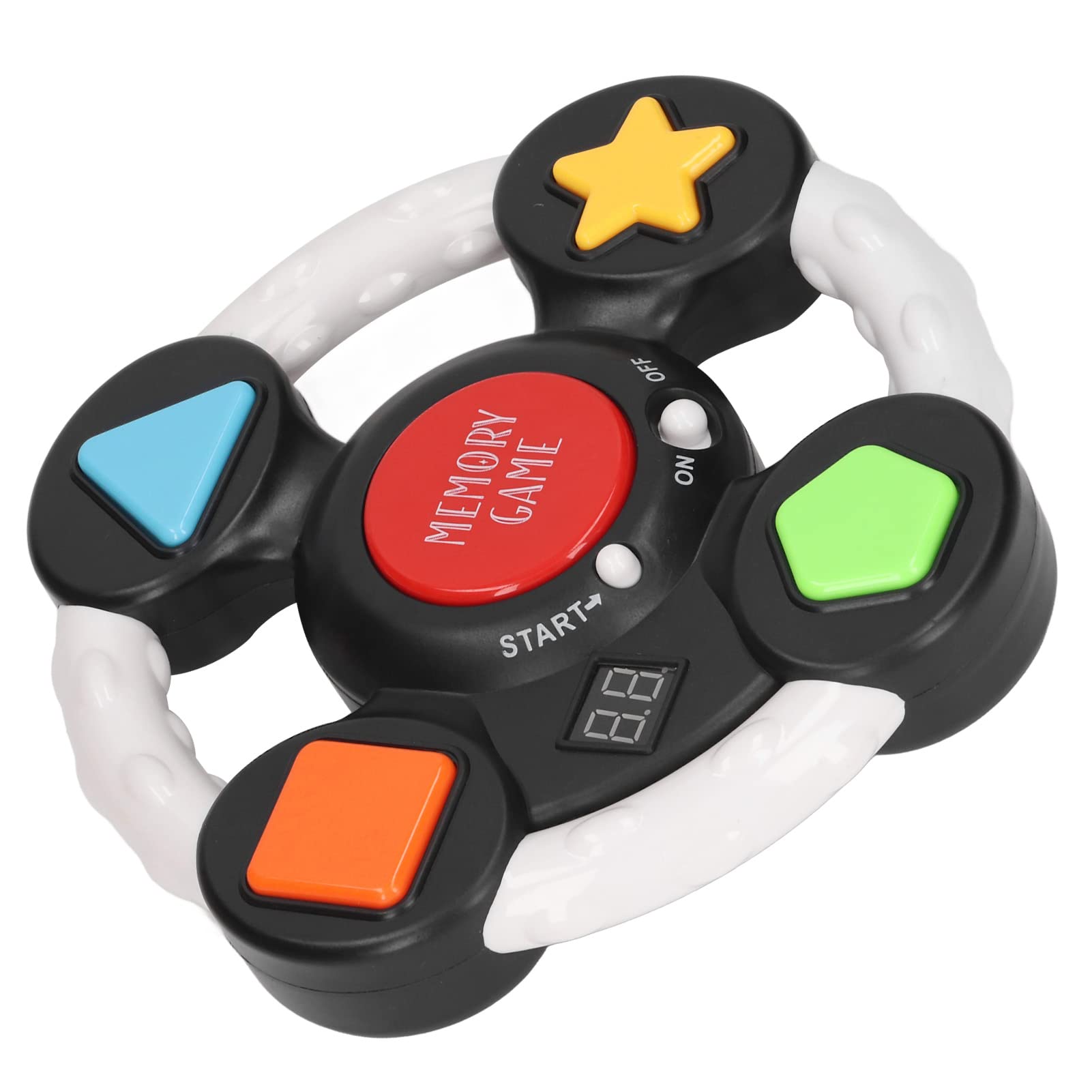 Portable Handheld Memory Brain Game - Electronic Classic Electric Memory Run Game with 4 Sequences for Kids, Perfect for Travel, Classroom, and Family Fun