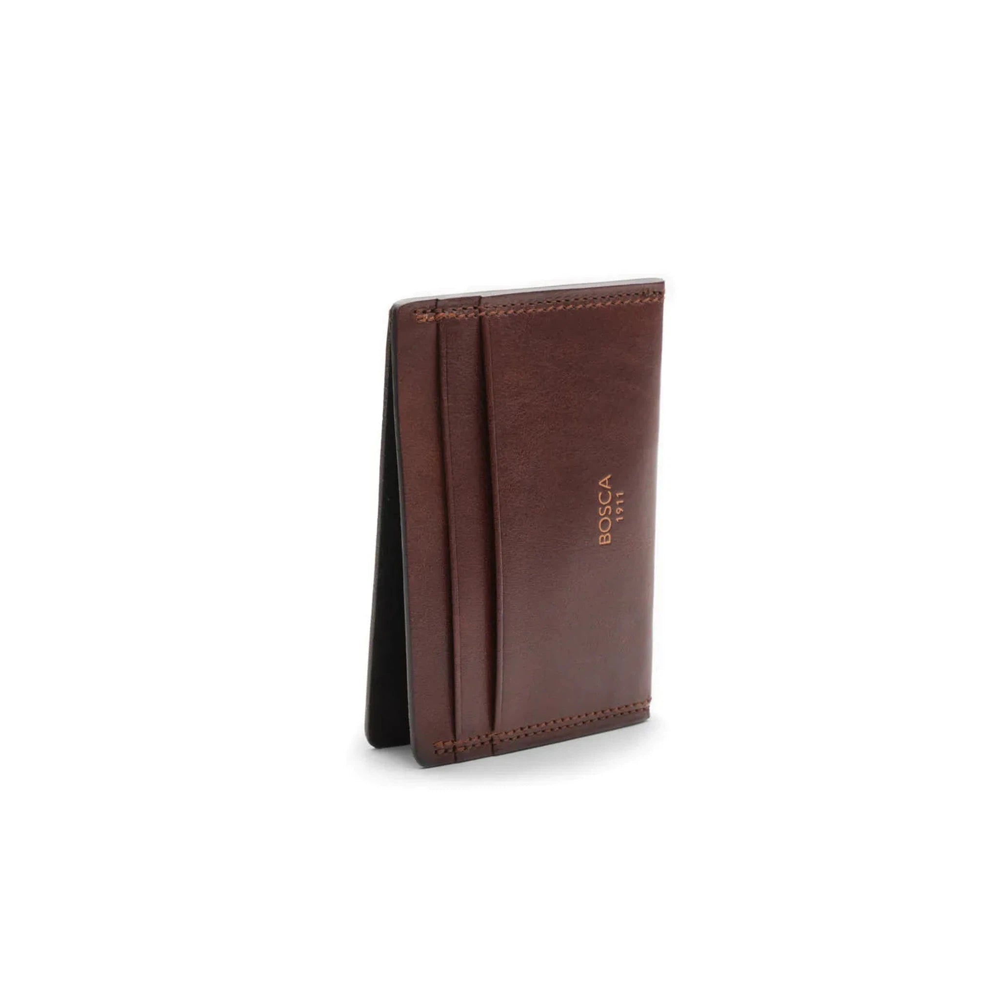 Bosca Dolce Leather Weekend Wallet for Men & Women - Slim RFID Blocking Bifold Wallet - Perfect for Travel, Business & Everyday Use