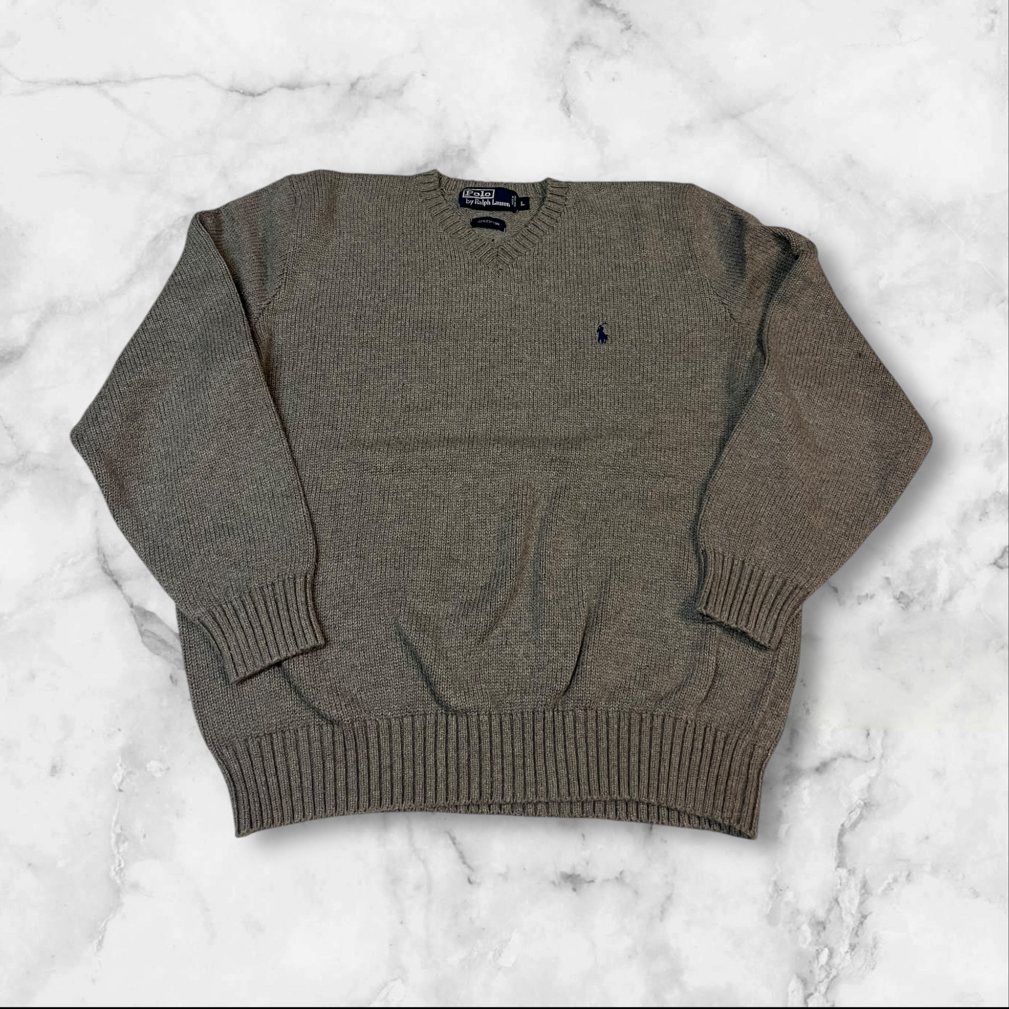 Vintage Polo Ralph Lauren Pullover Sweater - Men's Medium & Large Size 9991 - Classic Casual Wear for Fall & Winter