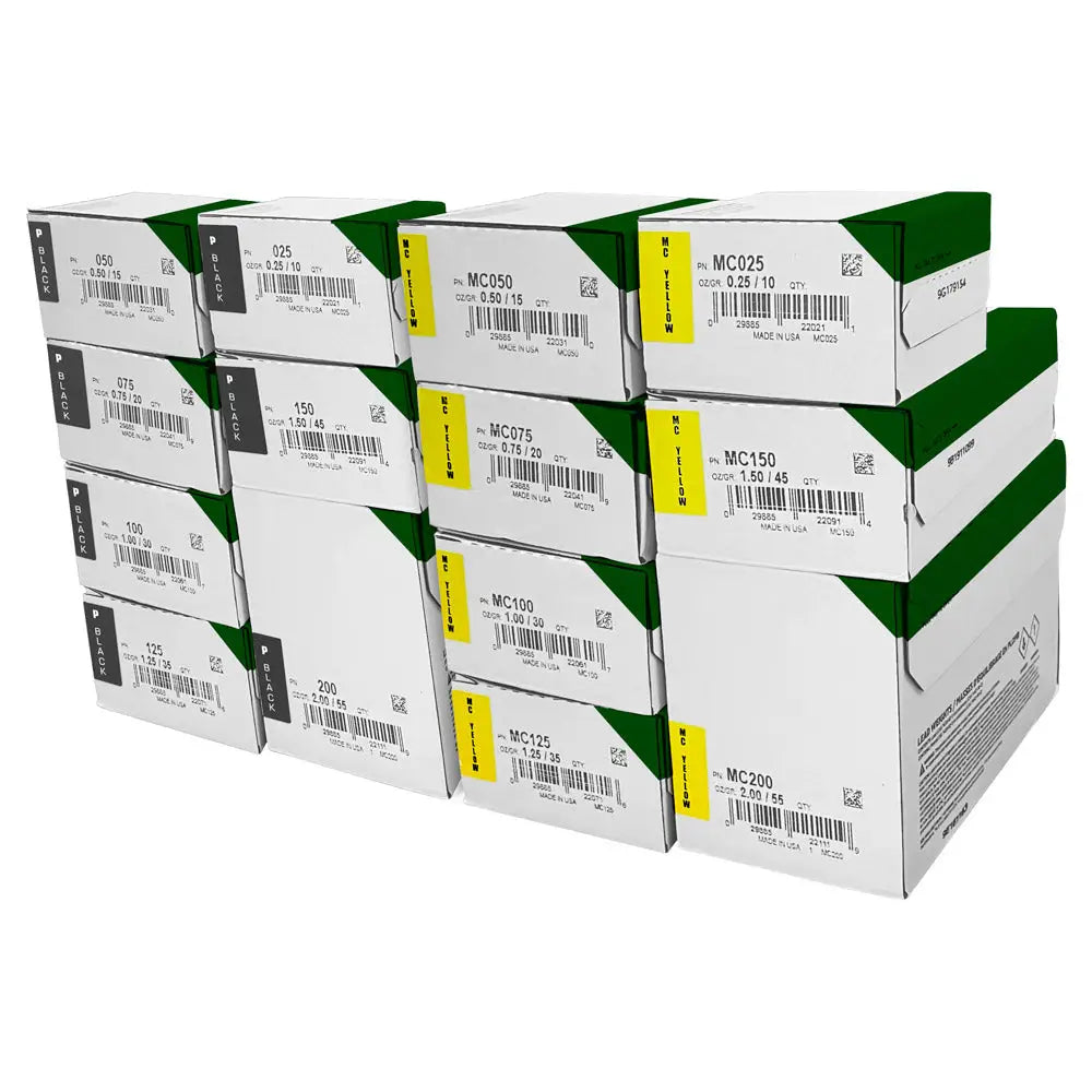 AA Passenger Vehicle Wheel Weight Kit - P/MC Style Steel (400 Pcs) - Perfect for Tire Balancing & Auto Repair Shops