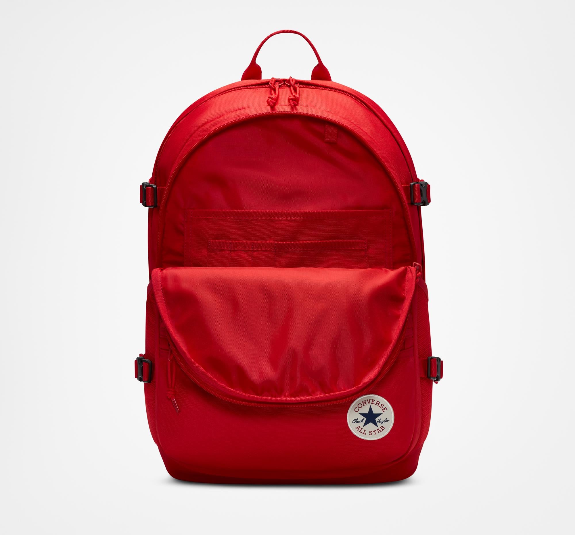 Converse Edge Red Backpack for School, Travel & Everyday Use - Stylish & Durable Unisex Backpack for Students & Professionals