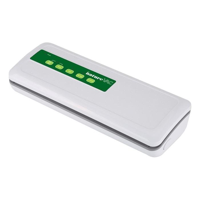 NatureVAC Economy Vacuum Sealer V2 - Compact Food Preservation System for Freshness | Perfect for Meal Prep, Sous Vide & Freezer Storage
