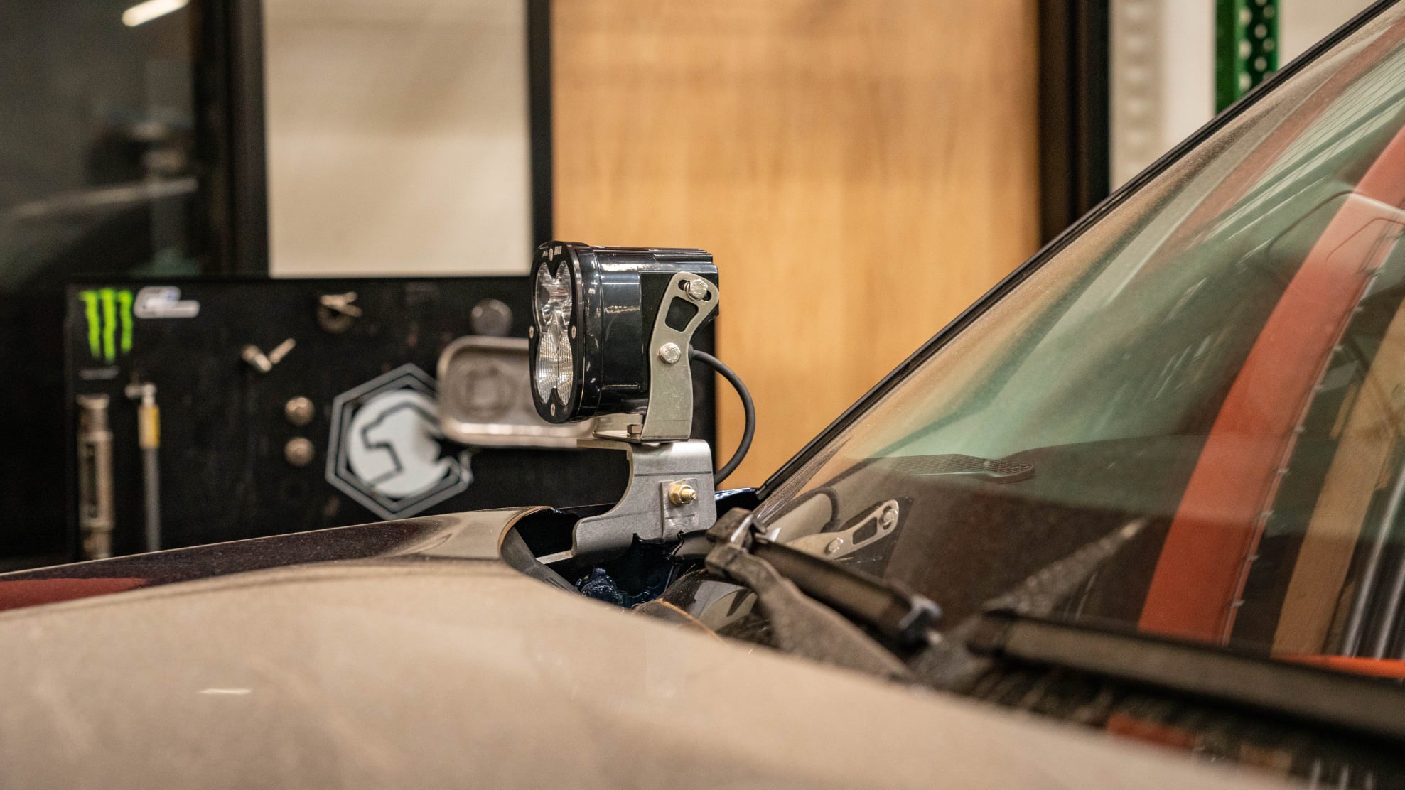 2022-2025 Toyota Tundra SDHQ Built A-Pillar Light Mounts | Off-Road LED Light Brackets for Fog & Driving Lights | Perfect for Night Off-Roading, Overlanding & Truck Customization