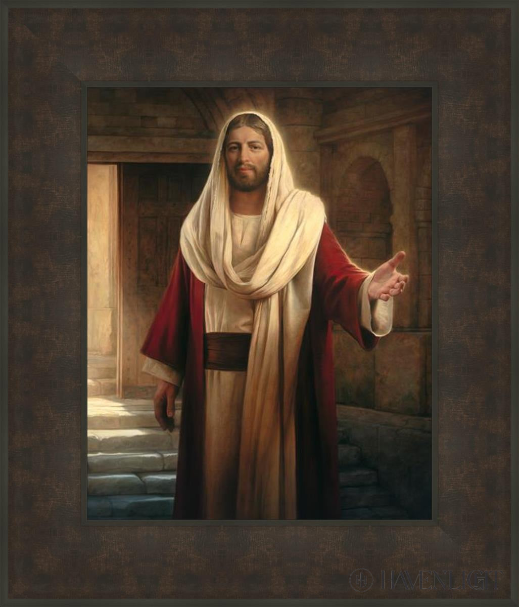 Come Follow Me by Howard Lyon - Inspirational Christian Art Print for Home, Church & Office Decor