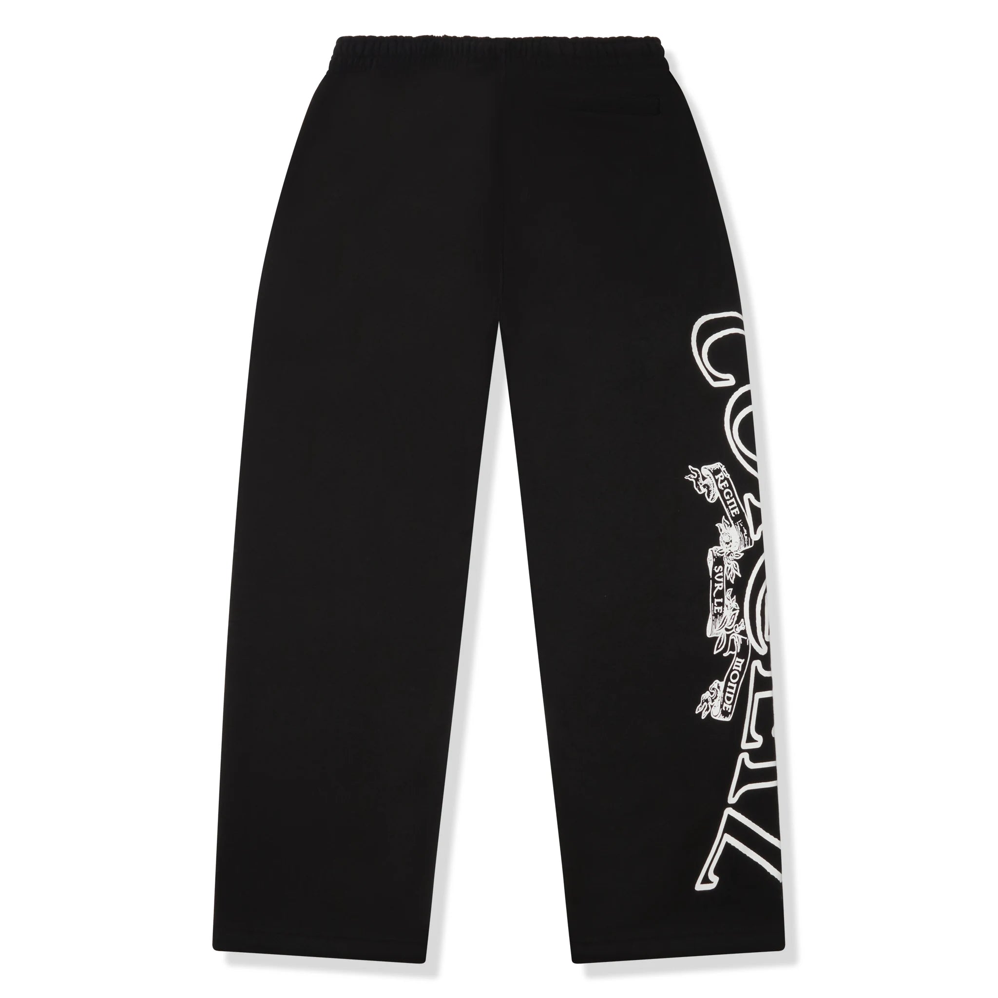 Corteiz RTW Superior Royale Open Hem Black Pants - Stylish Casual Trousers for Men | Perfect for Streetwear, Night Out & Everyday Fashion