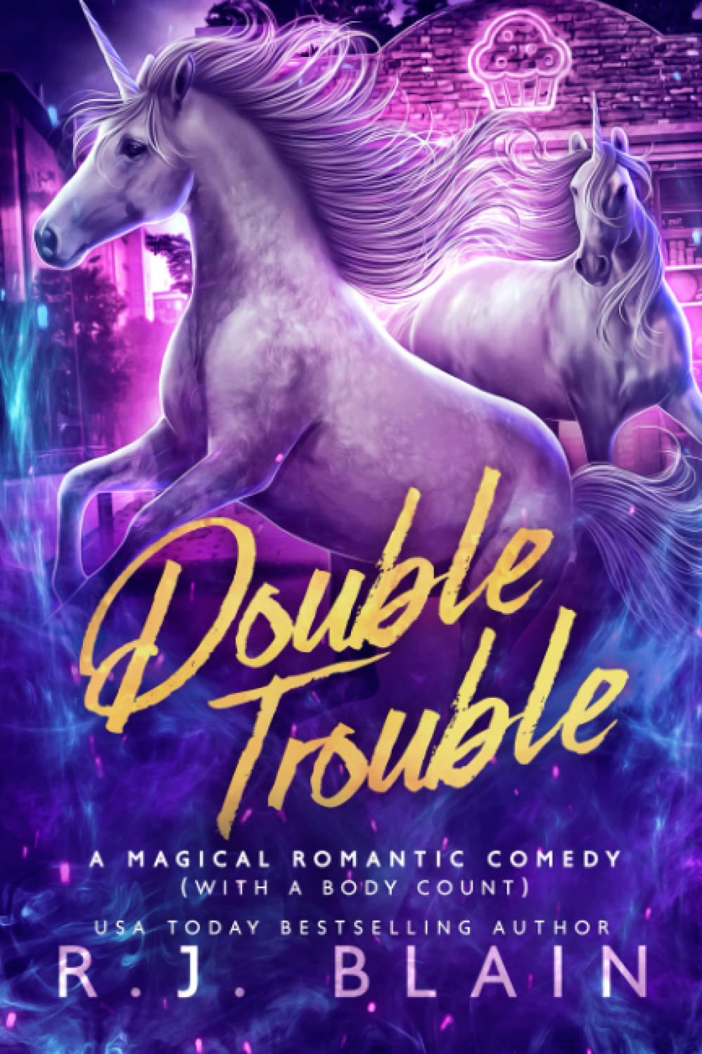 Double Trouble: A Magical Romantic Comedy Novel (with a body count) - Perfect for Fantasy Romance Book Lovers & Beach Reading