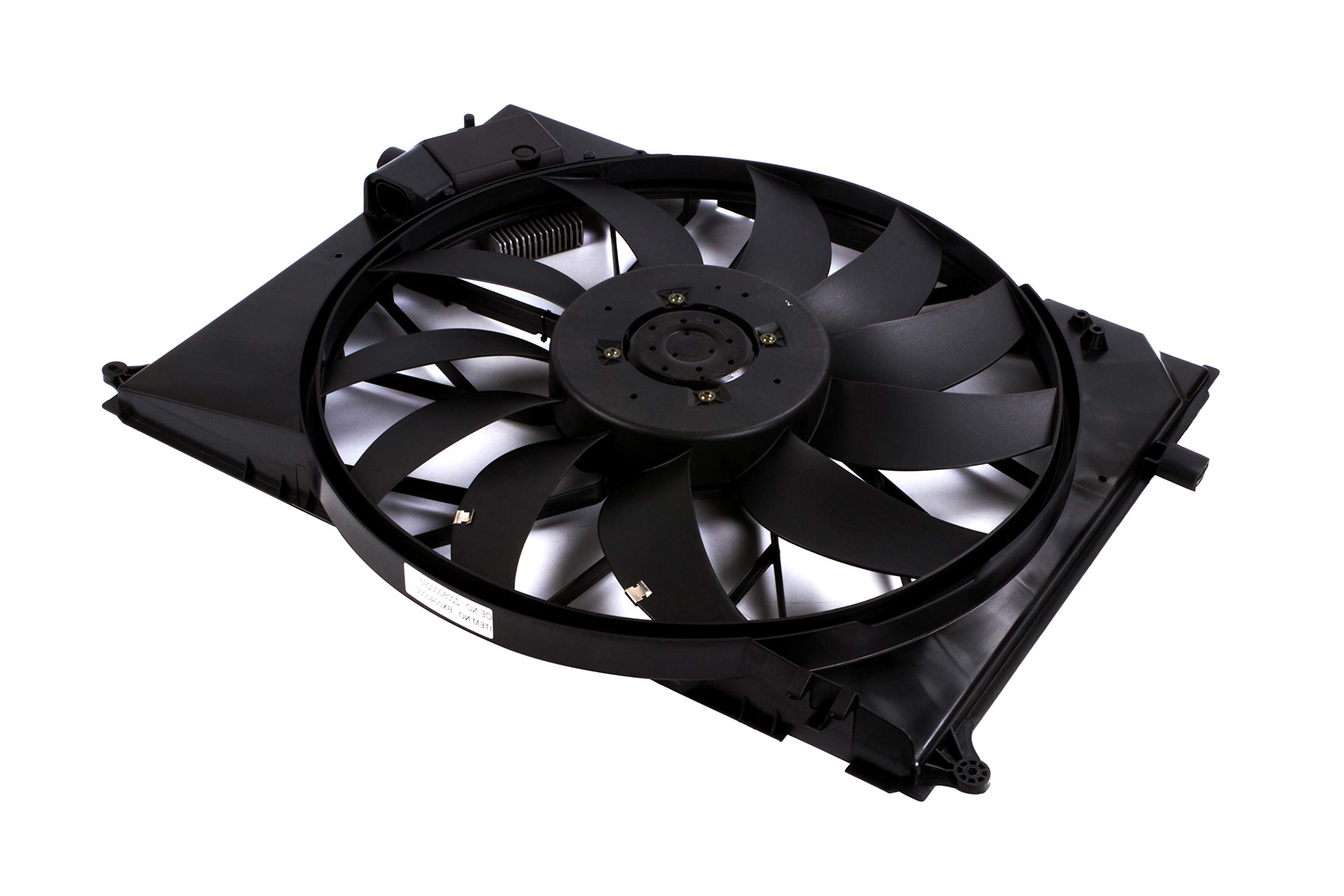 High-Performance 220-500-02-93 Engine Radiator Cooling Fan Compatible with Mercedes-Benz S350 S430 S500 S55 AMG S600 S65 AMG SL55 AMG SL600 SL63 AMG SL65 AMG CL500 CL55 AMG CL600 CL65 AMG - Direct Replacement for 220-500-01-93 - Ideal for Overheating Prevention & Enhanced Engine Cooling