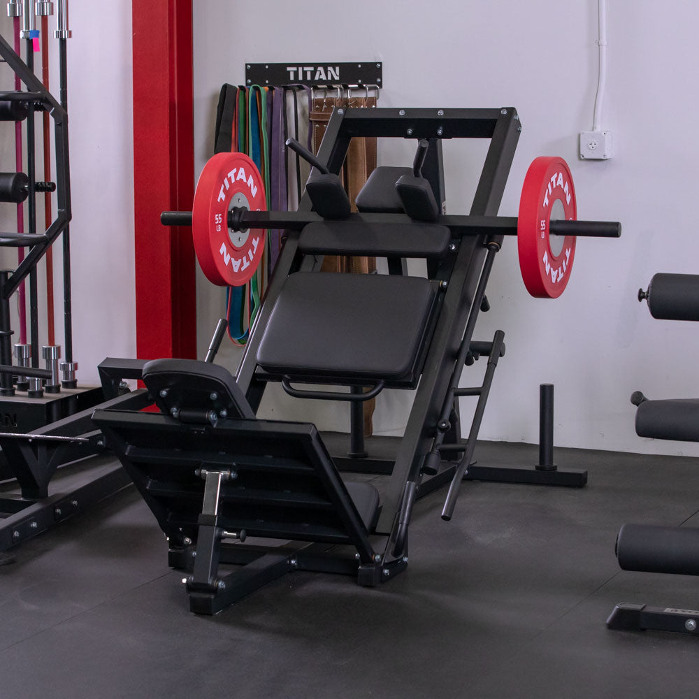 Scratch and Dent Leg Press Hack Squat Machine - Commercial Gym Equipment for Home & Fitness Studios | Strength Training & Lower Body Workouts
