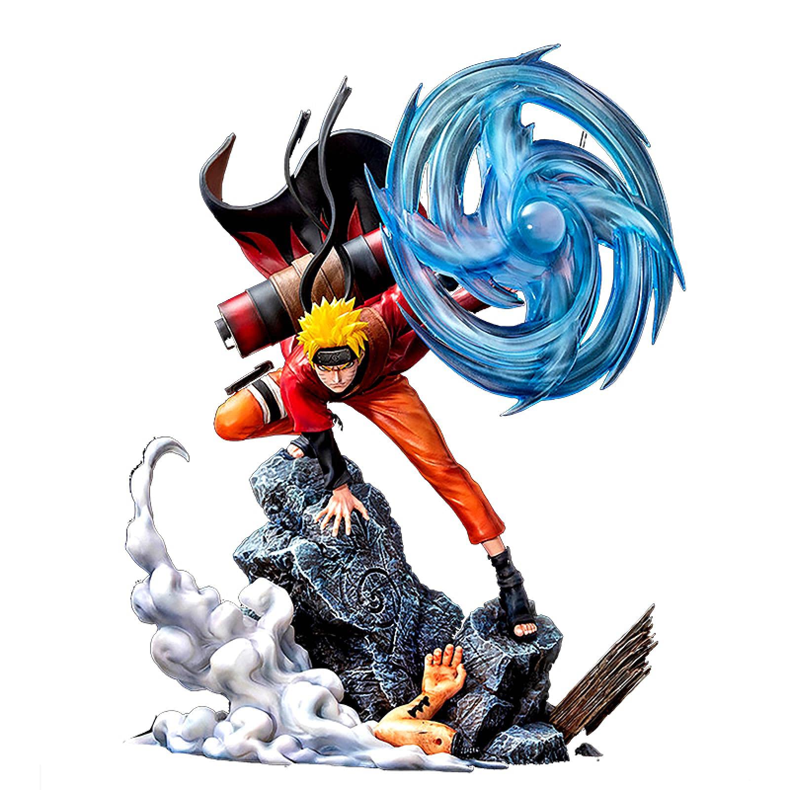 Premium Anime Uzumaki Naruto Action Figure - 36cm Collectible Model for Desktop Display | Perfect for Anime Fans, Gift Giving, and Home Decor