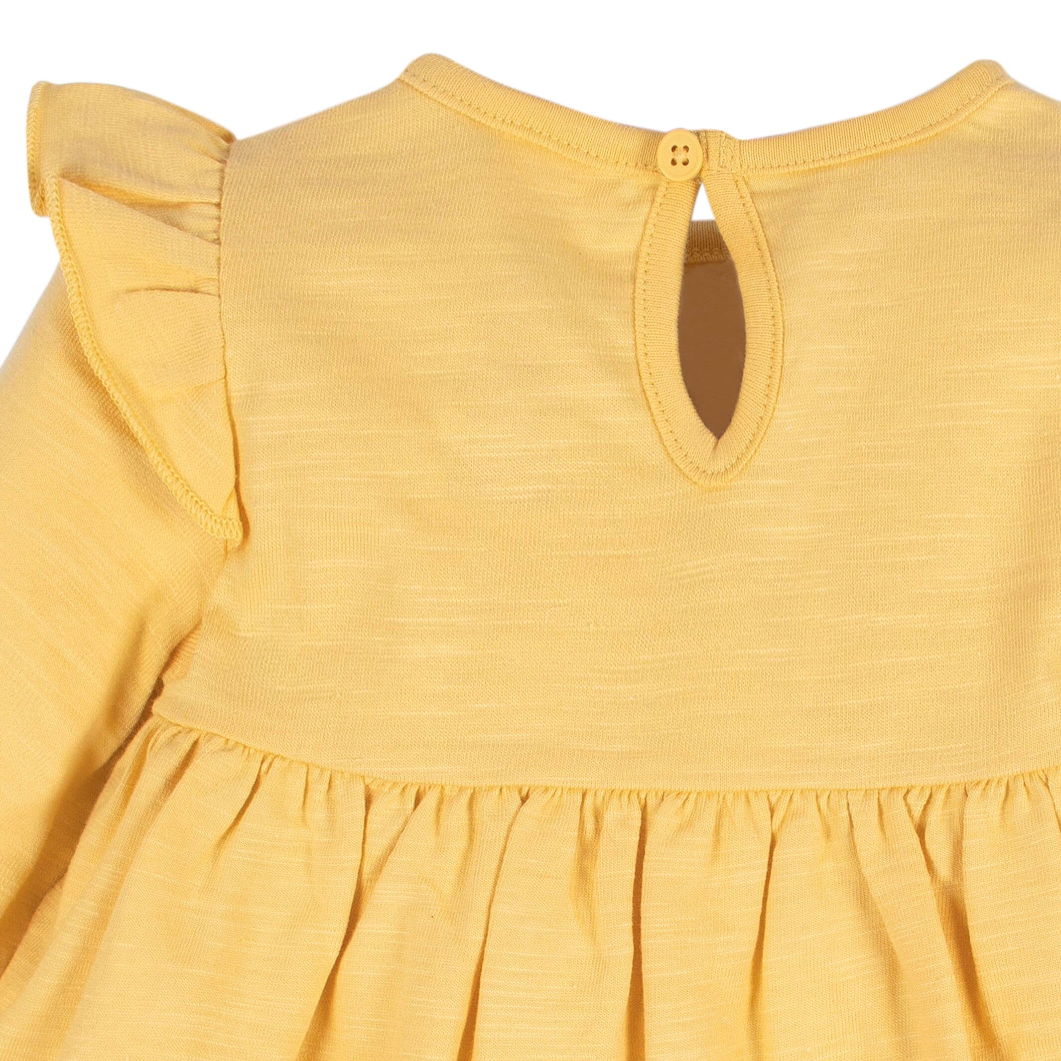 2 Pack Ivory Fox Baby Doll Dresses for Girls - Soft Cotton Toddler Dresses for Birthday, Photo Shoots & Special Occasions