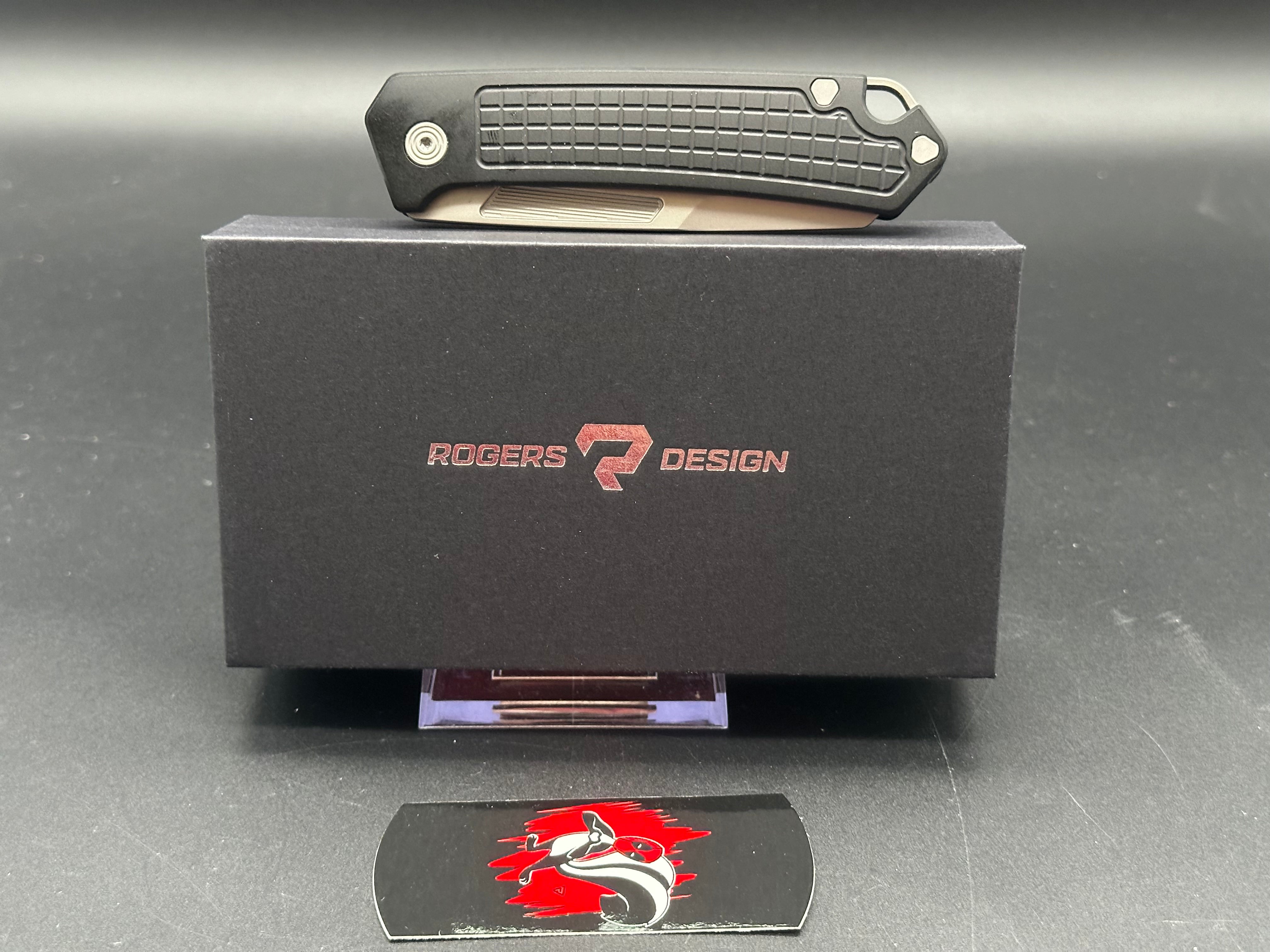Richard Rodger's Design Mid X Folding Knife - Bestech OEM - EDC Pocket Knife for Outdoor, Camping, and Everyday Carry